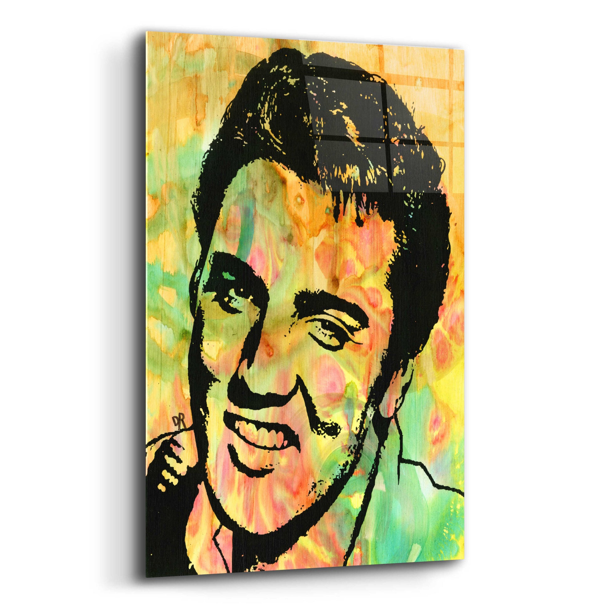 Epic Art 'Elvis 3' by Dean Russo, Acrylic Glass Wall Art,12x16