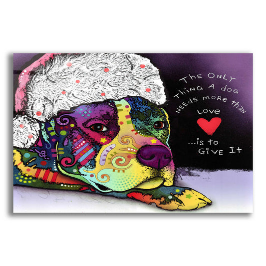 Epic Art 'Affection Christmas' by Dean Russo, Acrylic Glass Wall Art