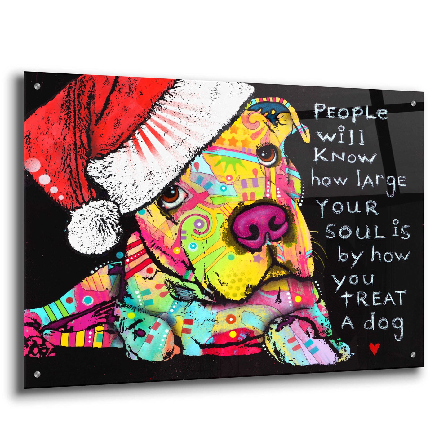 Epic Art 'Firu Christmas' by Dean Russo, Acrylic Glass Wall Art,36x24