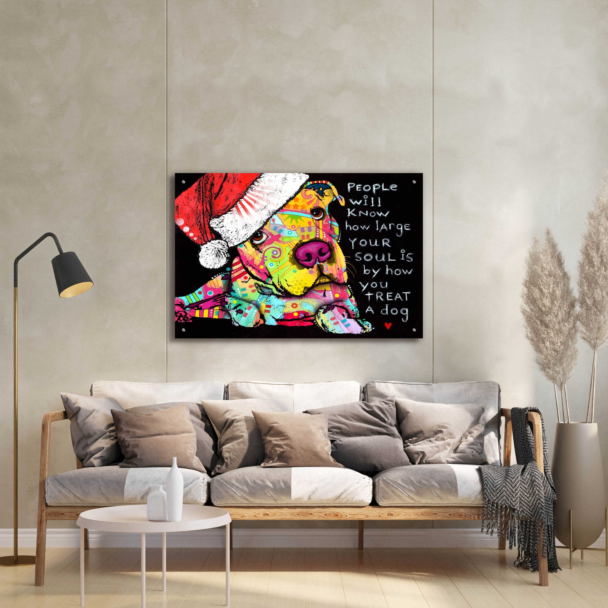 Epic Art 'Firu Christmas' by Dean Russo, Acrylic Glass Wall Art,36x24