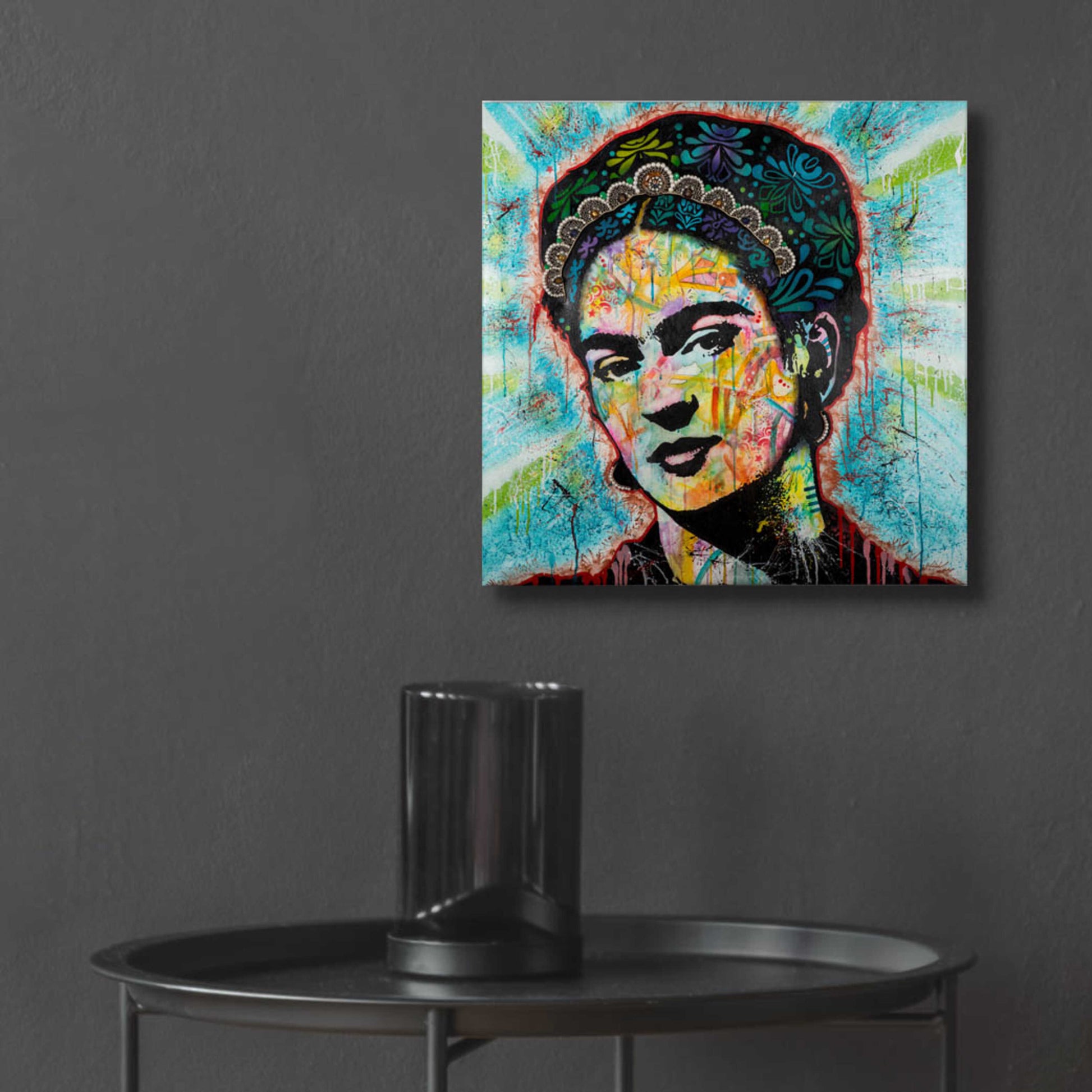 Epic Art 'Frida' by Dean Russo, Acrylic Glass Wall Art,12x12