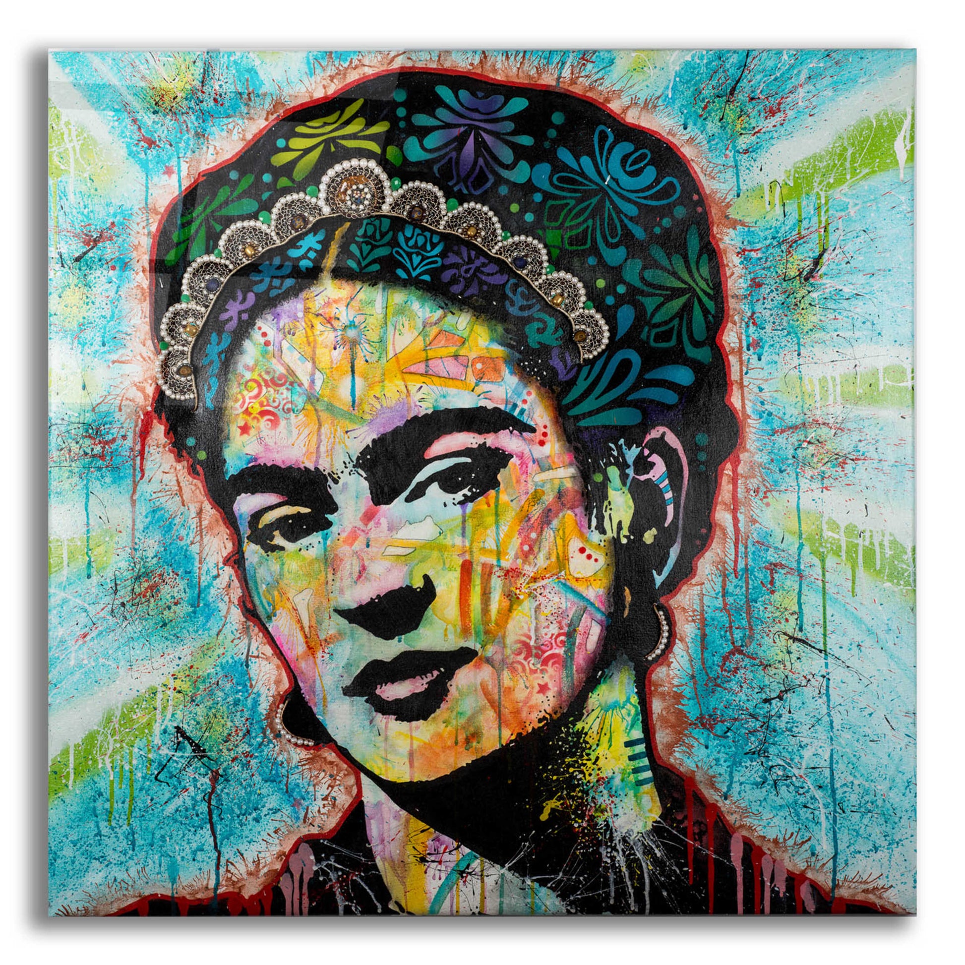 Epic Art 'Frida' by Dean Russo, Acrylic Glass Wall Art