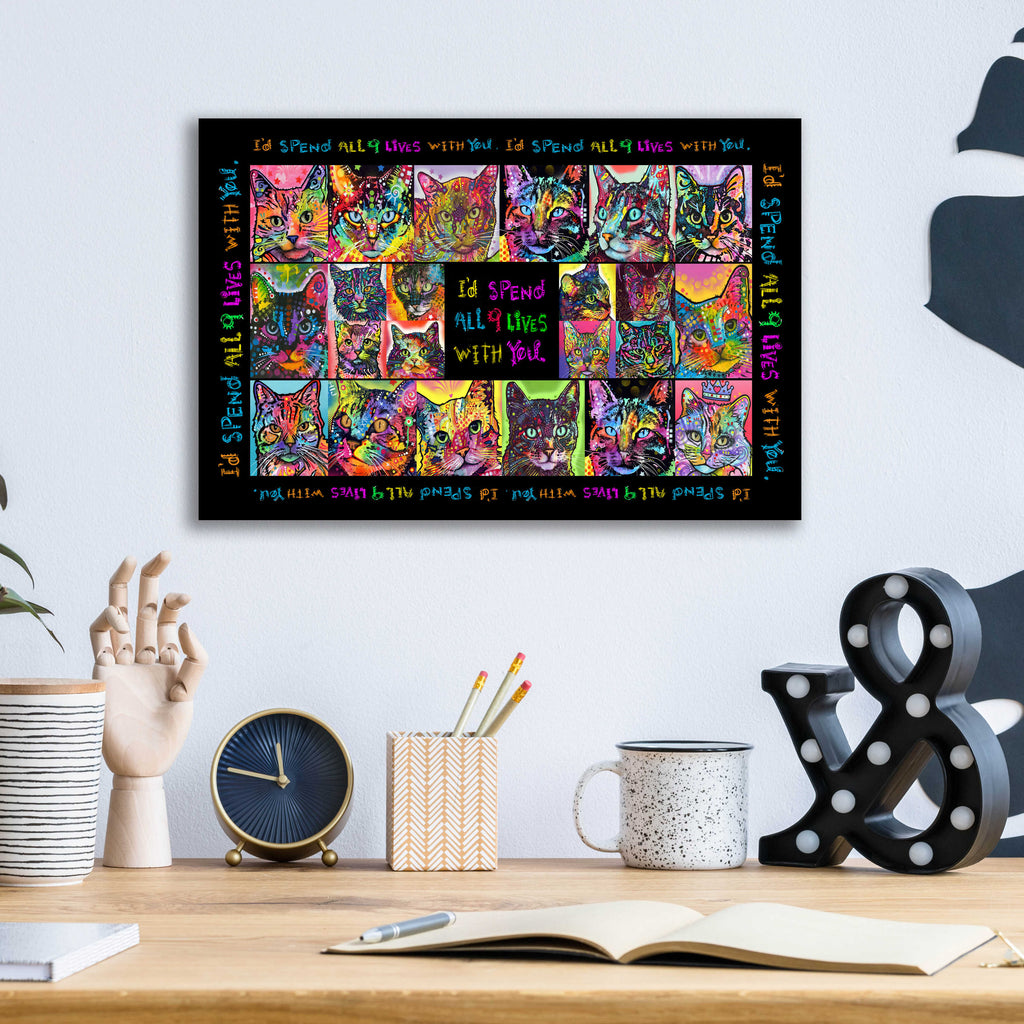 Epic Art 'Catamat 1' by Dean Russo, Acrylic Glass Wall Art,16x12