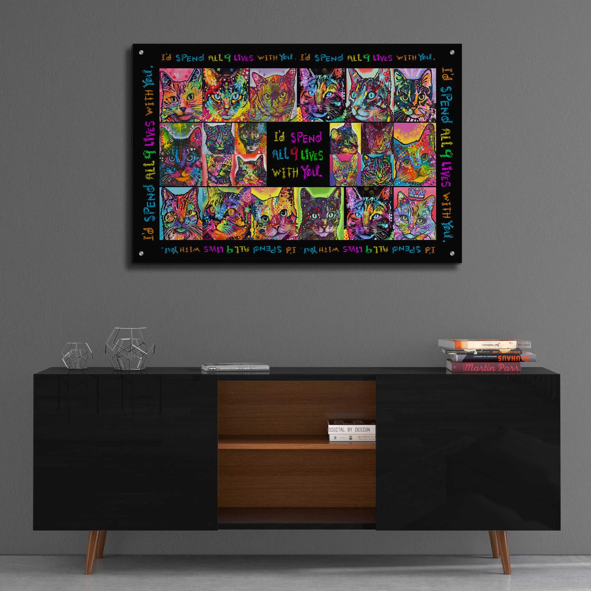 Epic Art 'Catamat 1' by Dean Russo, Acrylic Glass Wall Art,36x24