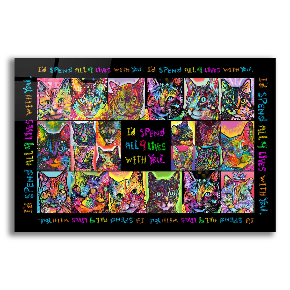 Epic Art 'Catamat 1' by Dean Russo, Acrylic Glass Wall Art