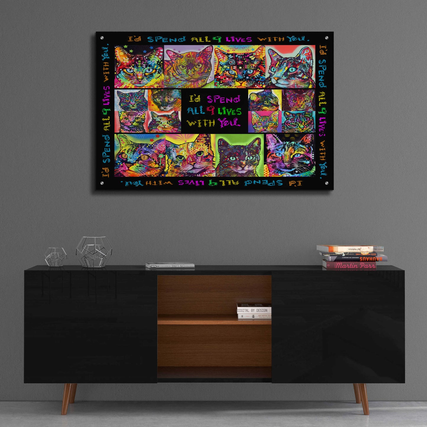 Epic Art 'Catamat 3' by Dean Russo, Acrylic Glass Wall Art,36x24