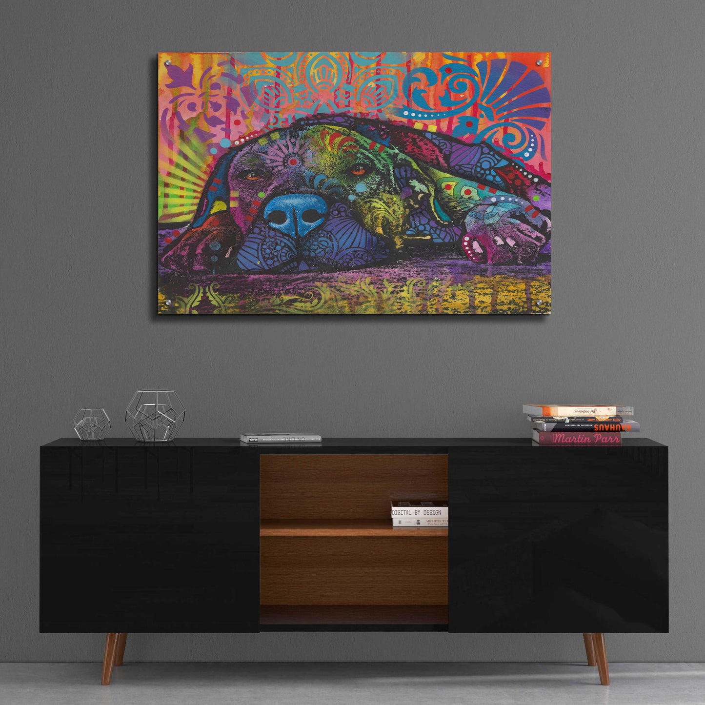 Epic Art 'Lay Down' by Dean Russo, Acrylic Glass Wall Art,36x24