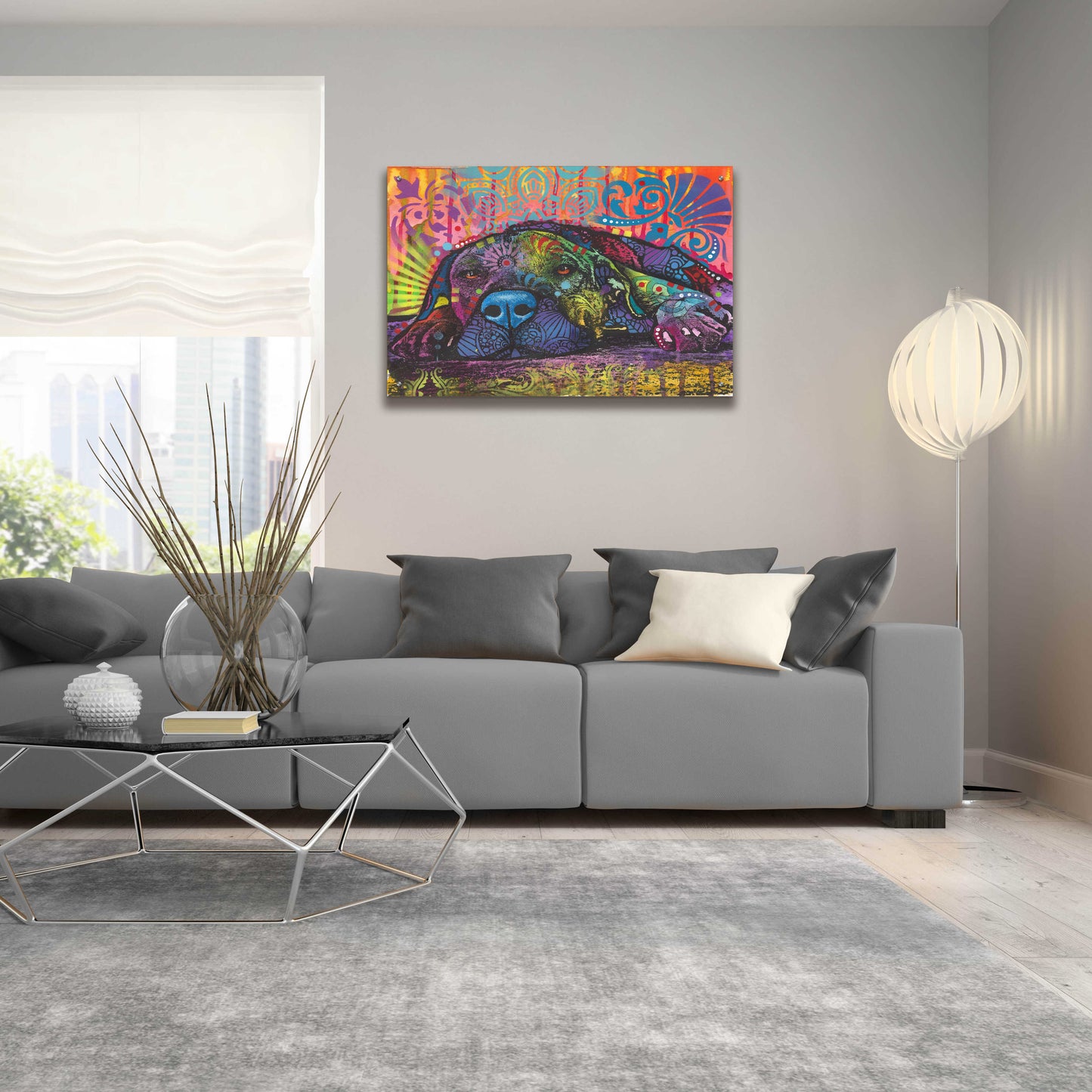 Epic Art 'Lay Down' by Dean Russo, Acrylic Glass Wall Art,36x24