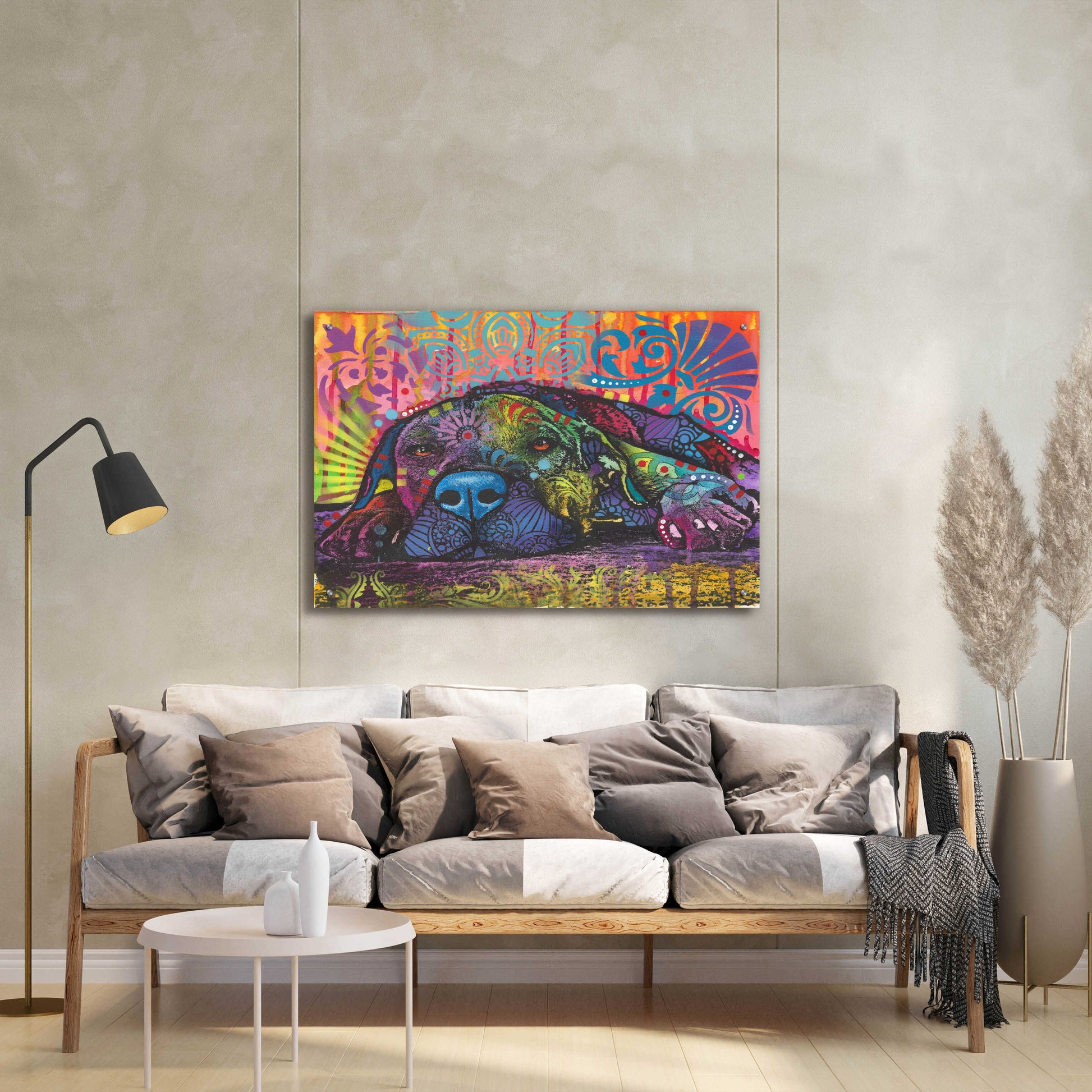 Epic Art 'Lay Down' by Dean Russo, Acrylic Glass Wall Art,36x24