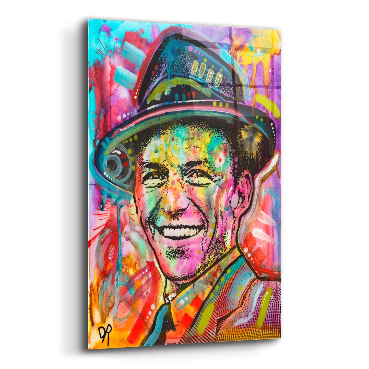 Epic Art 'Frank Sinatra I' by Dean Russo, Acrylic Glass Wall Art,12x16