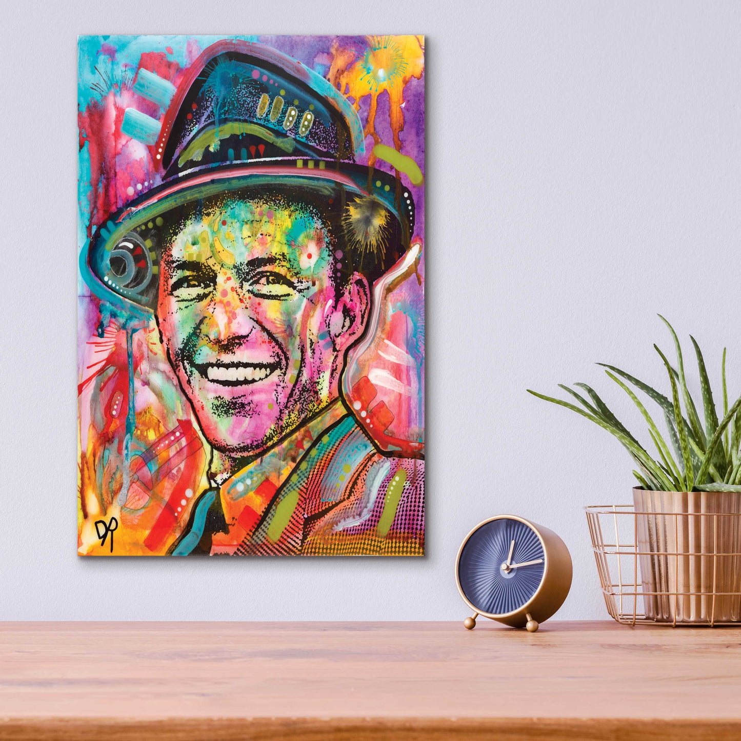 Epic Art 'Frank Sinatra I' by Dean Russo, Acrylic Glass Wall Art,12x16