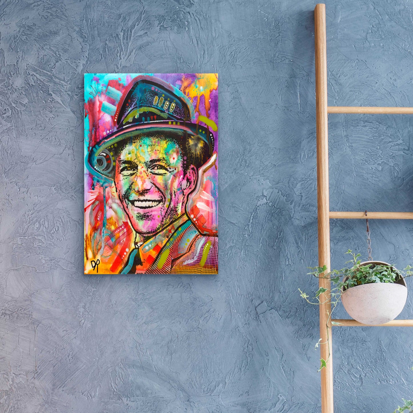 Epic Art 'Frank Sinatra I' by Dean Russo, Acrylic Glass Wall Art,16x24