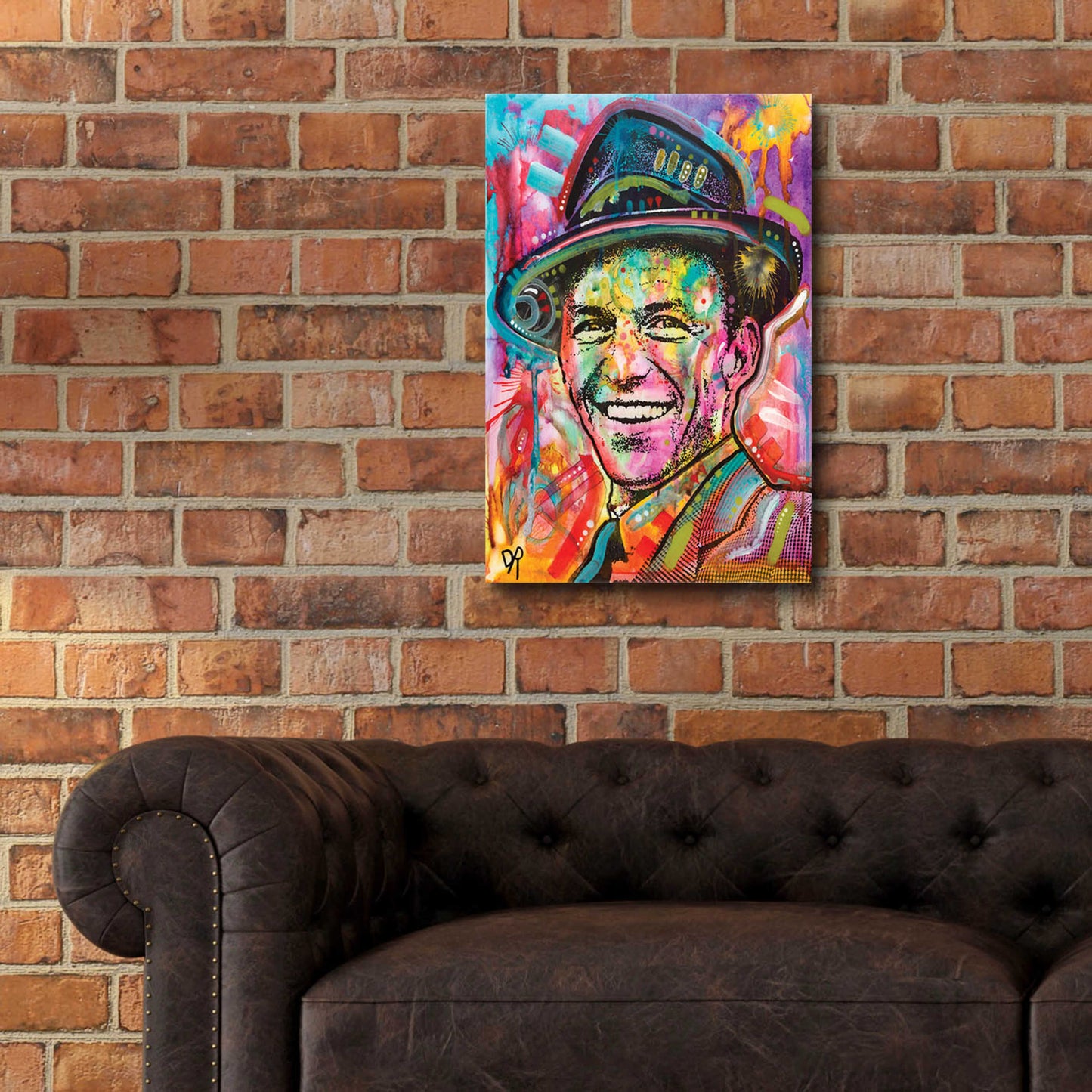 Epic Art 'Frank Sinatra I' by Dean Russo, Acrylic Glass Wall Art,16x24