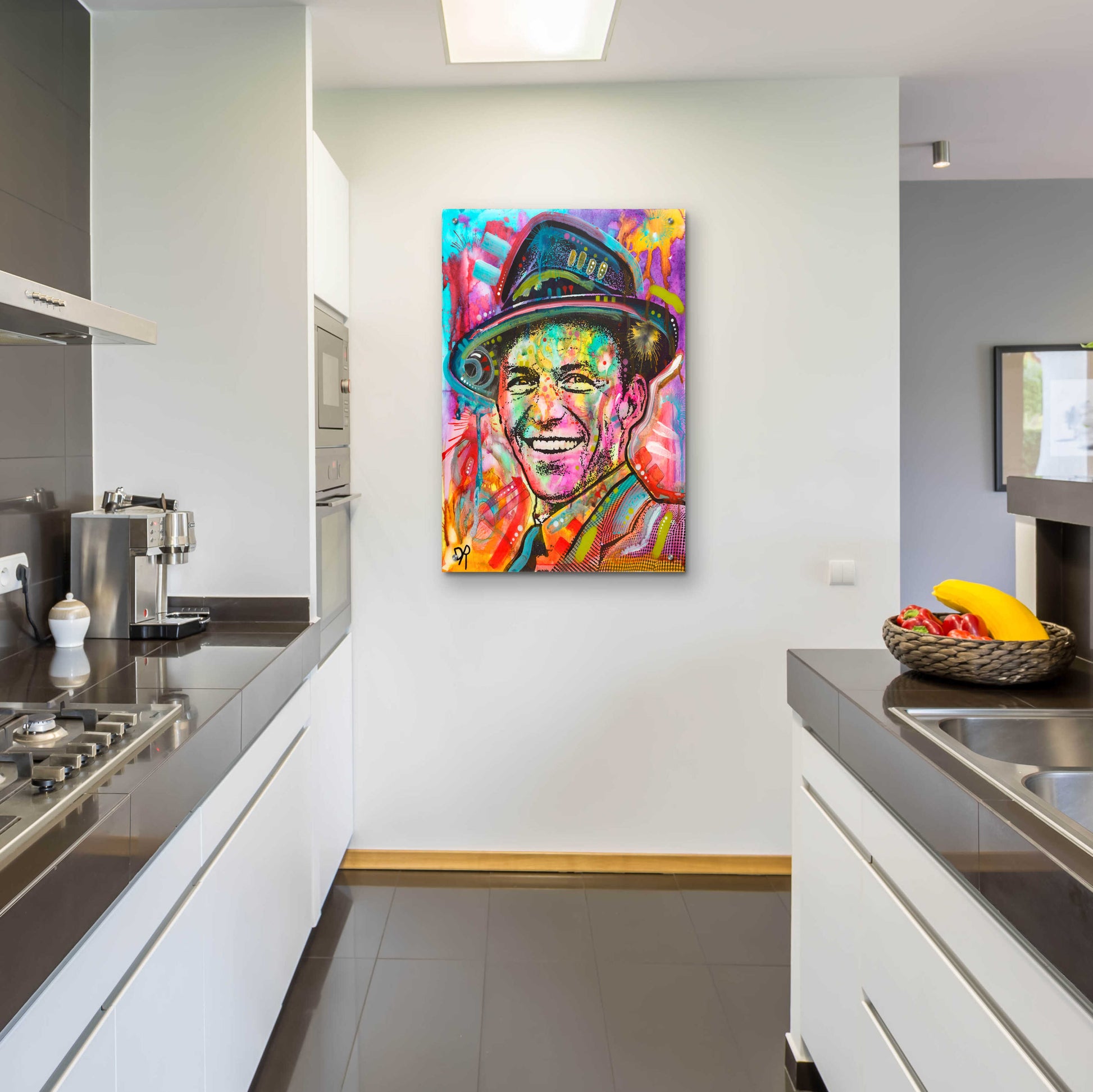 Epic Art 'Frank Sinatra I' by Dean Russo, Acrylic Glass Wall Art,24x36