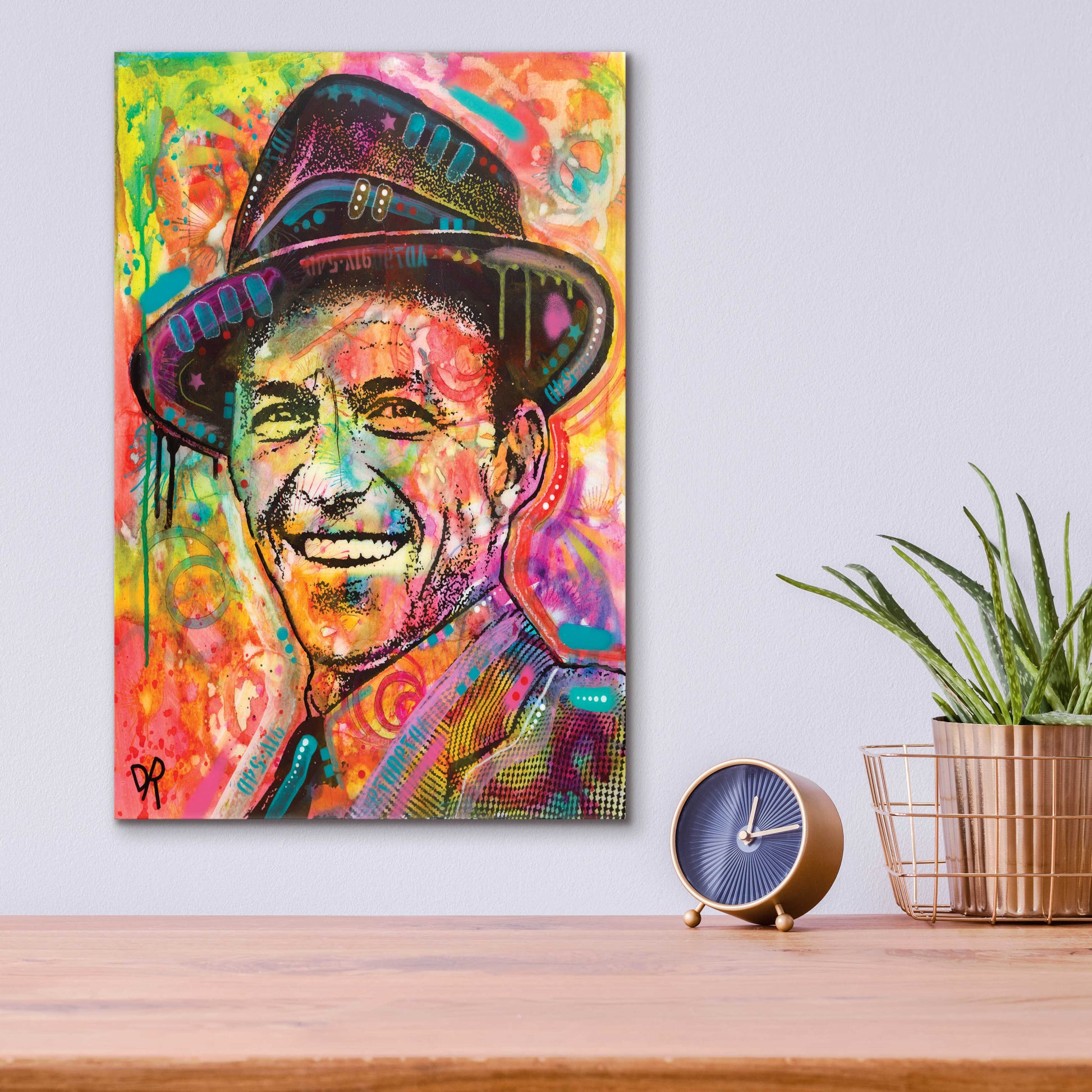 Epic Art 'Frank Sinatra II' by Dean Russo, Acrylic Glass Wall Art,12x16