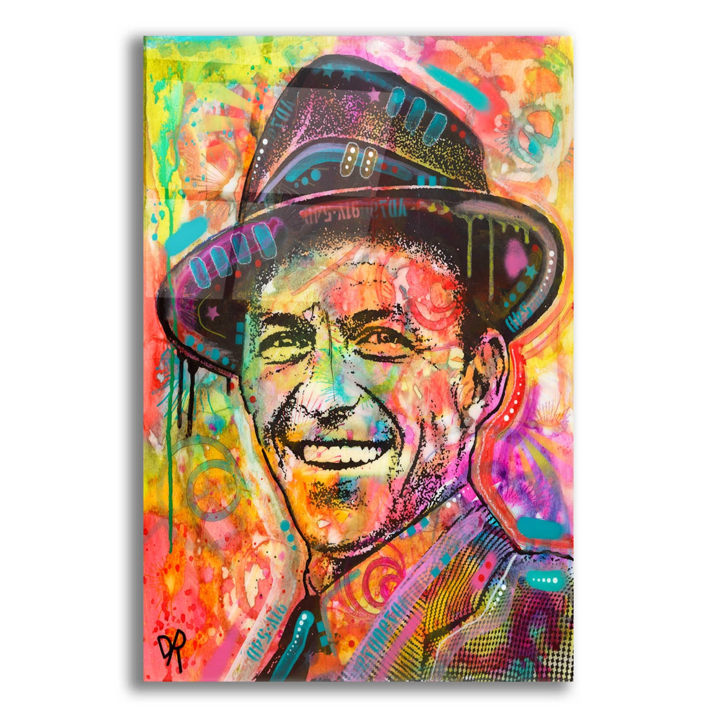 Epic Art 'Frank Sinatra II' by Dean Russo, Acrylic Glass Wall Art,12x16