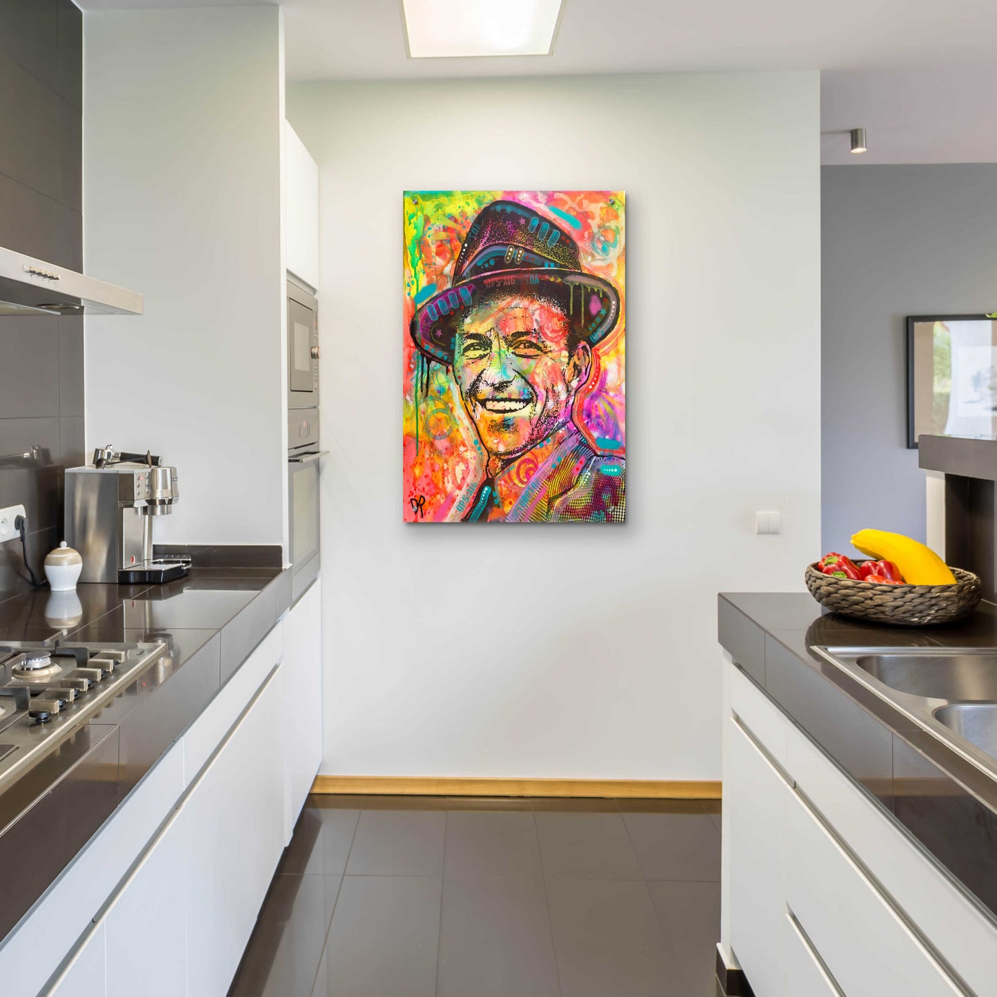 Epic Art 'Frank Sinatra II' by Dean Russo, Acrylic Glass Wall Art,24x36