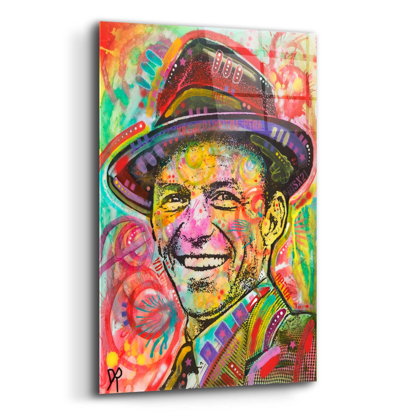 Epic Art 'Frank Sinatra III' by Dean Russo, Acrylic Glass Wall Art,12x16