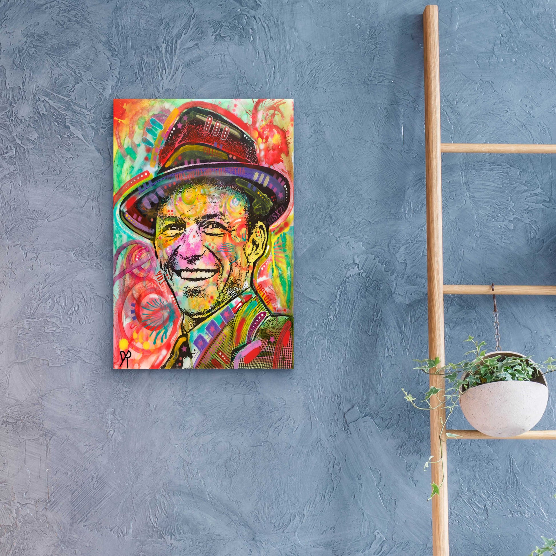 Epic Art 'Frank Sinatra III' by Dean Russo, Acrylic Glass Wall Art,16x24