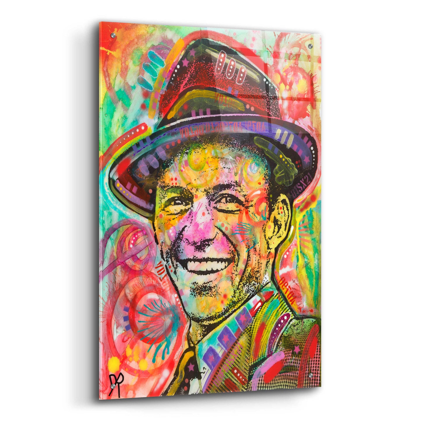 Epic Art 'Frank Sinatra III' by Dean Russo, Acrylic Glass Wall Art,24x36