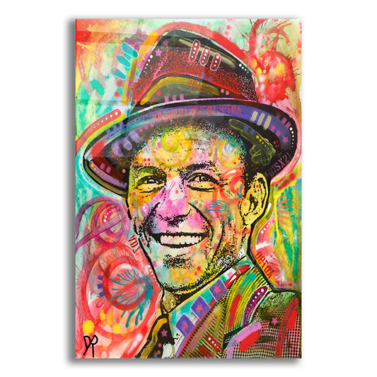 Epic Art 'Frank Sinatra III' by Dean Russo, Acrylic Glass Wall Art