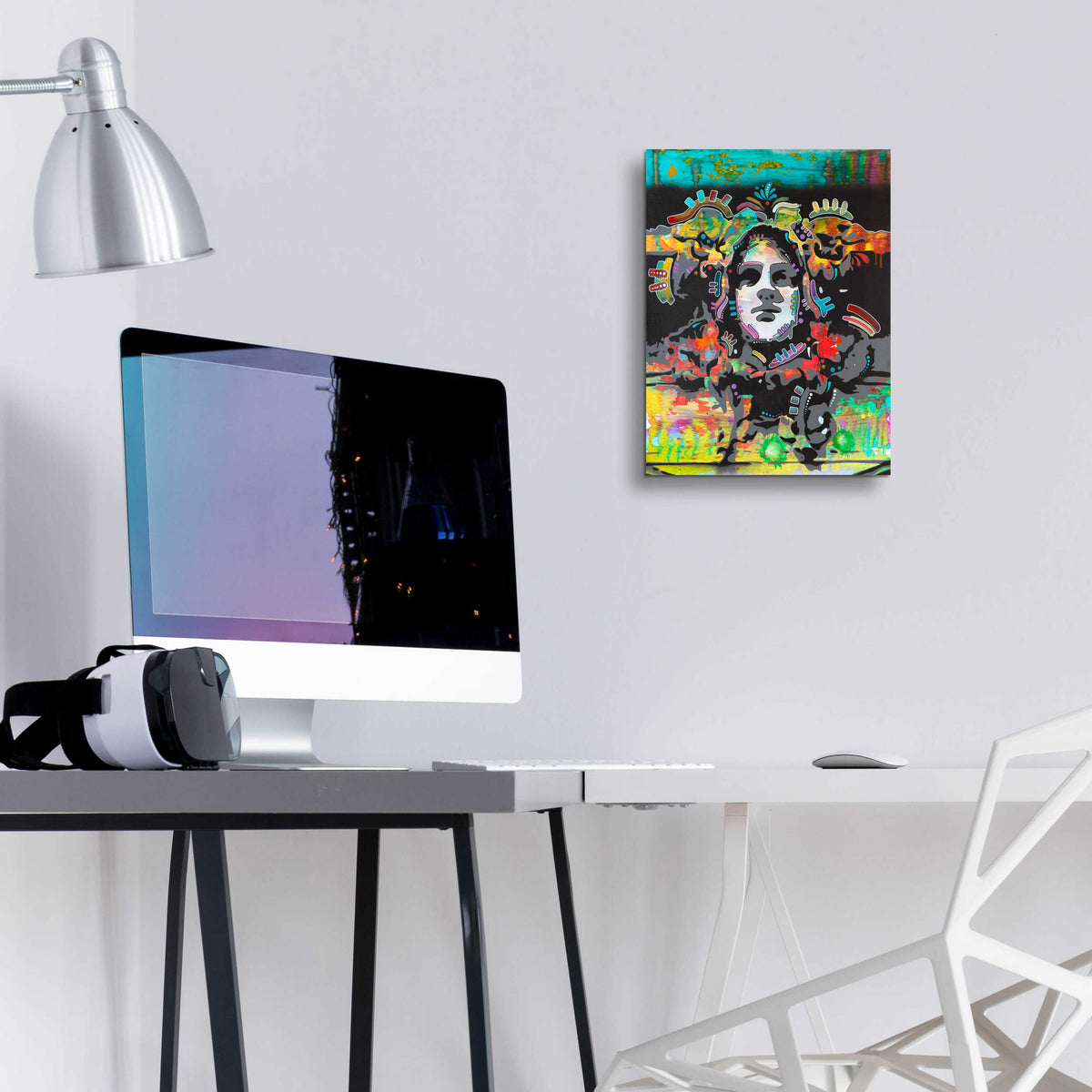 Epic Art 'Psyche' by Dean Russo, Acrylic Glass Wall Art,12x16