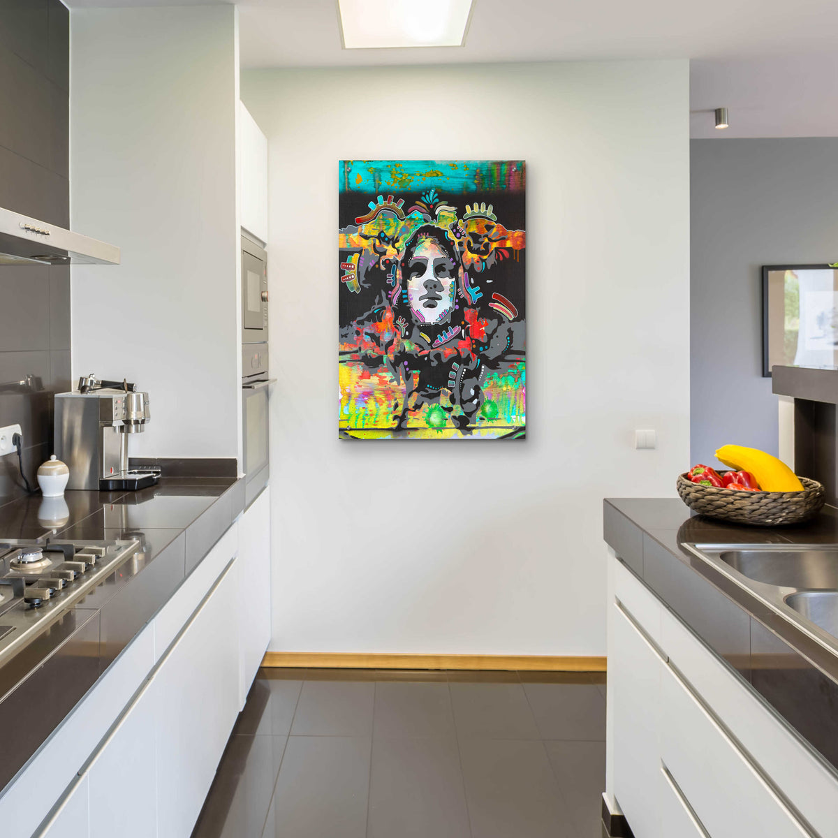 Epic Art 'Psyche' by Dean Russo, Acrylic Glass Wall Art,24x36