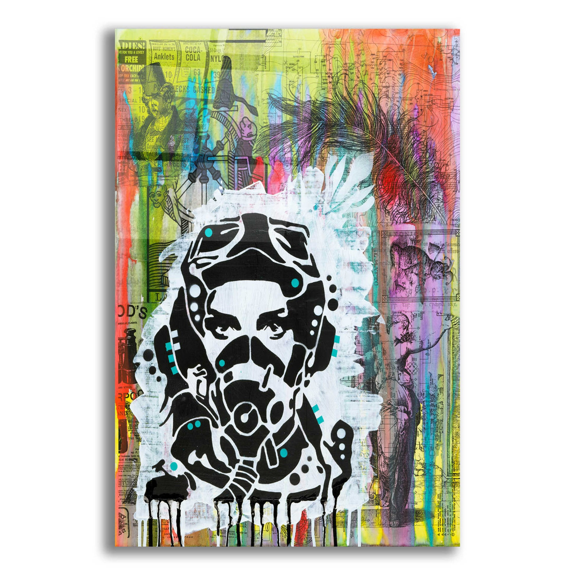 Epic Art 'All Geared Up' by Dean Russo, Acrylic Glass Wall Art,12x16