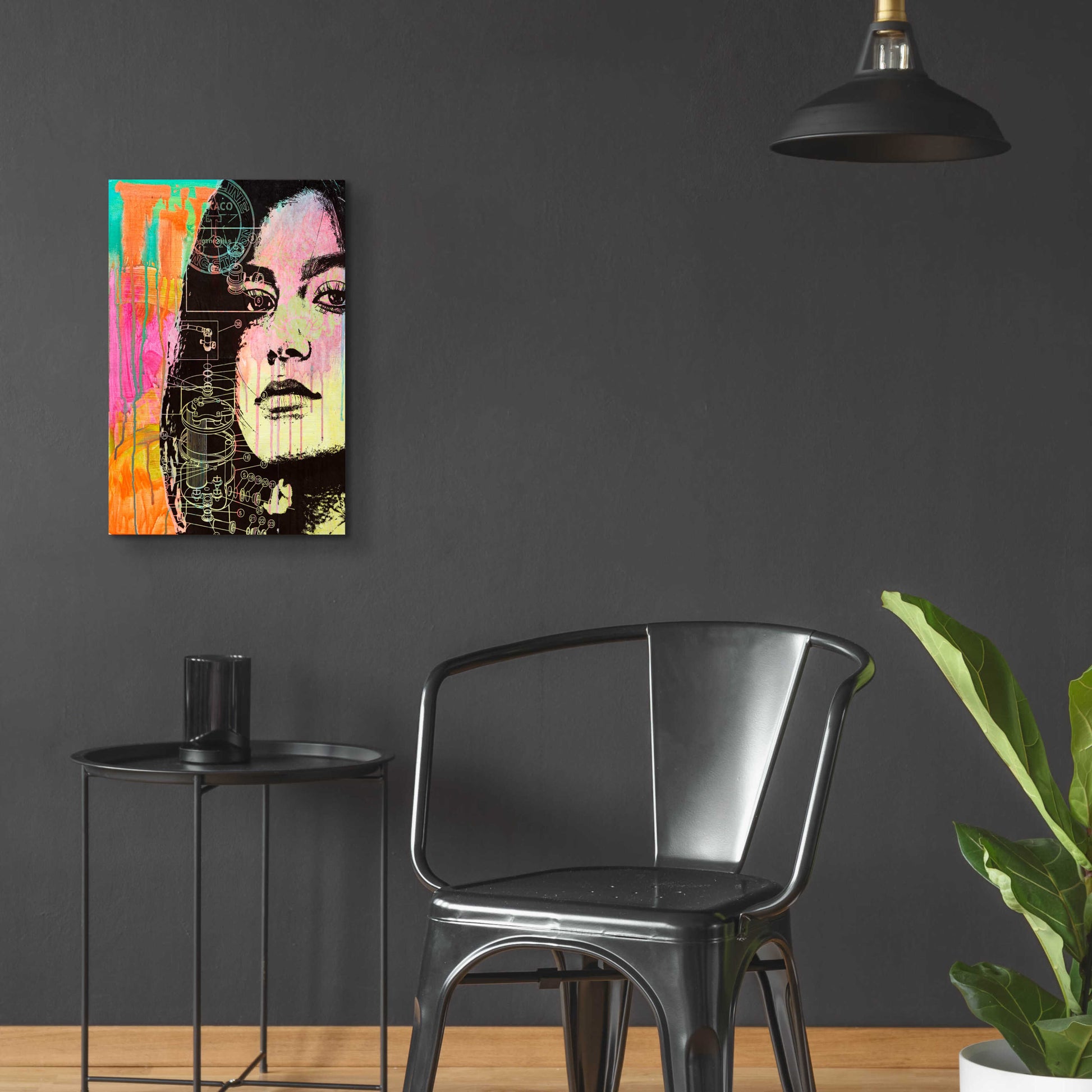 Epic Art 'The Look' by Dean Russo, Acrylic Glass Wall Art,16x24