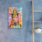 Epic Art 'Sunny Statue Stare' by Dean Russo, Acrylic Glass Wall Art,16x24