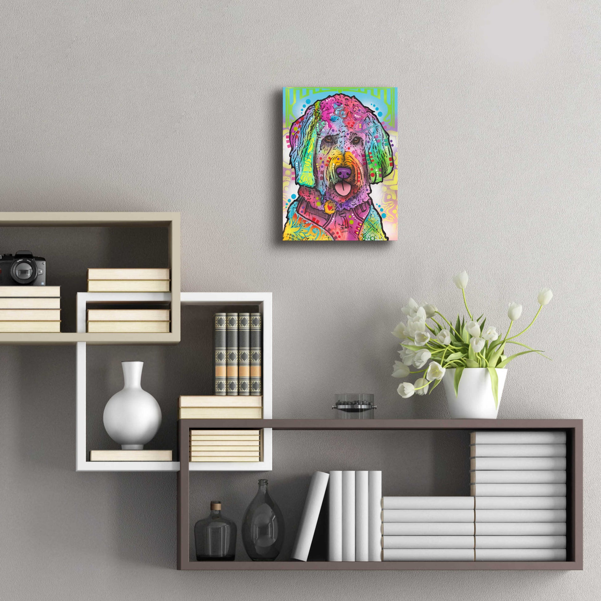 Epic Art 'Layla' by Dean Russo, Acrylic Glass Wall Art,12x16