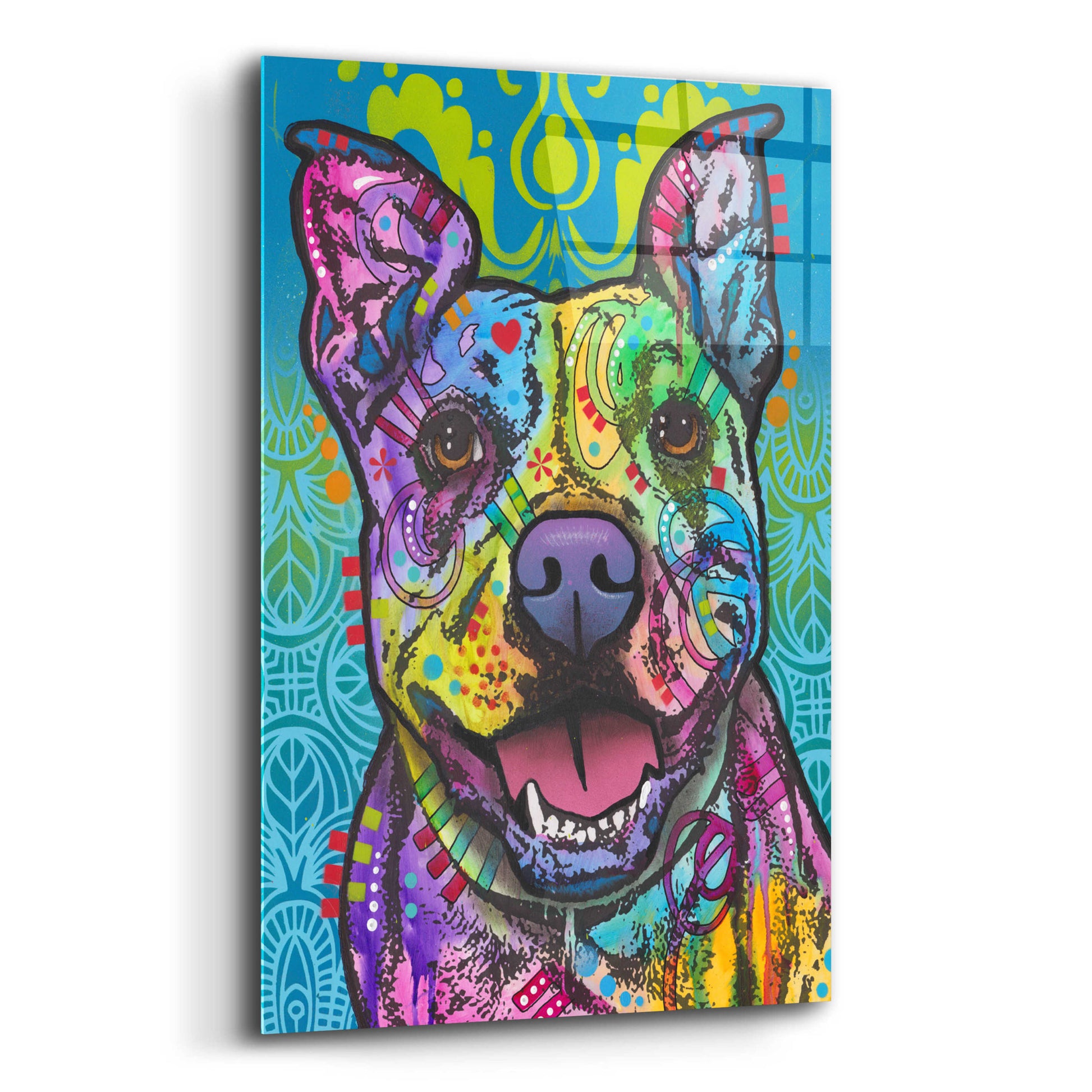 Epic Art 'Butters' by Dean Russo, Acrylic Glass Wall Art,12x16