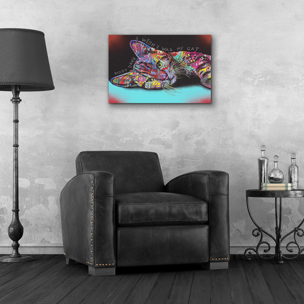 Epic Art 'Most Days' by Dean Russo, Acrylic Glass Wall Art,24x16