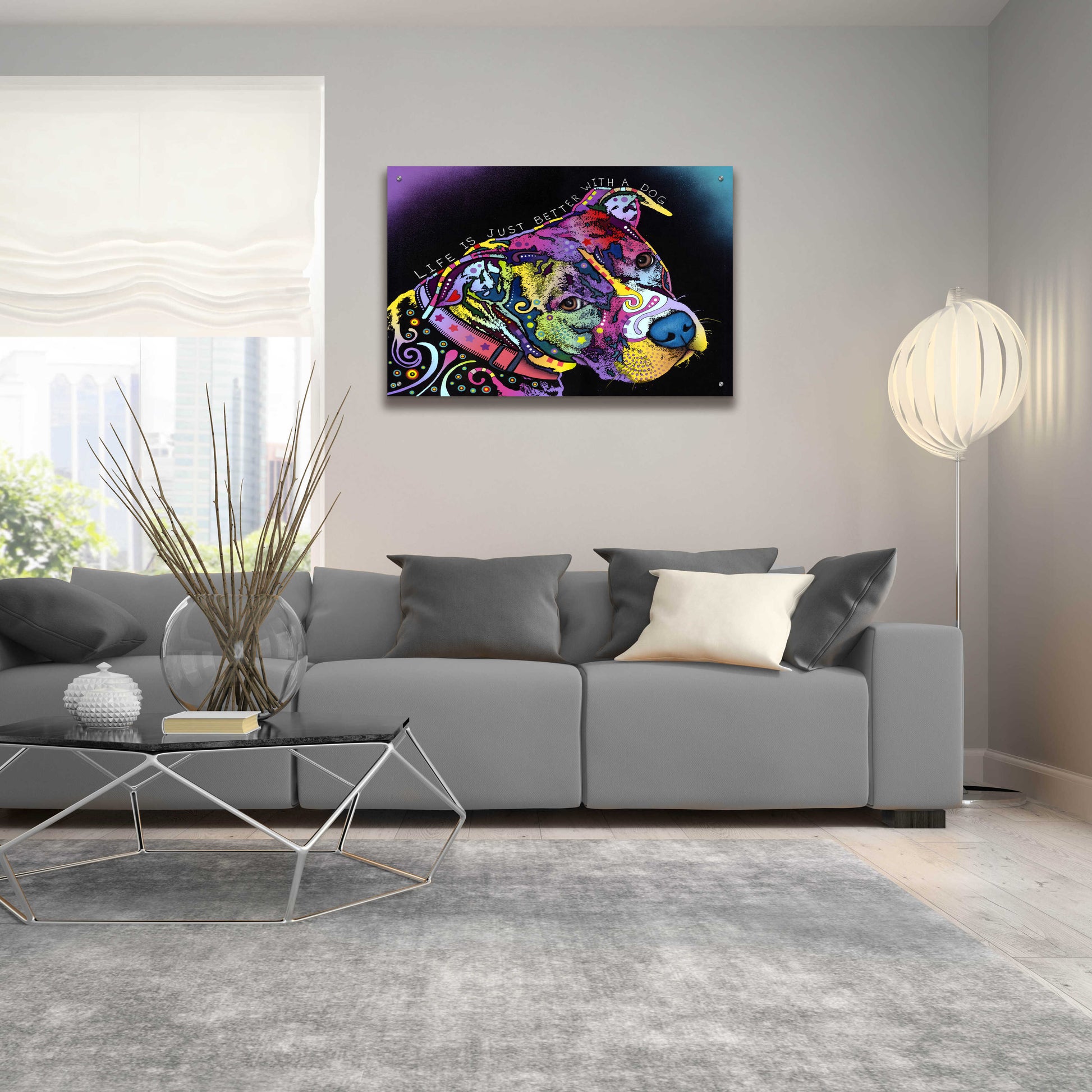 Epic Art 'Life Is Just Better' by Dean Russo, Acrylic Glass Wall Art,36x24