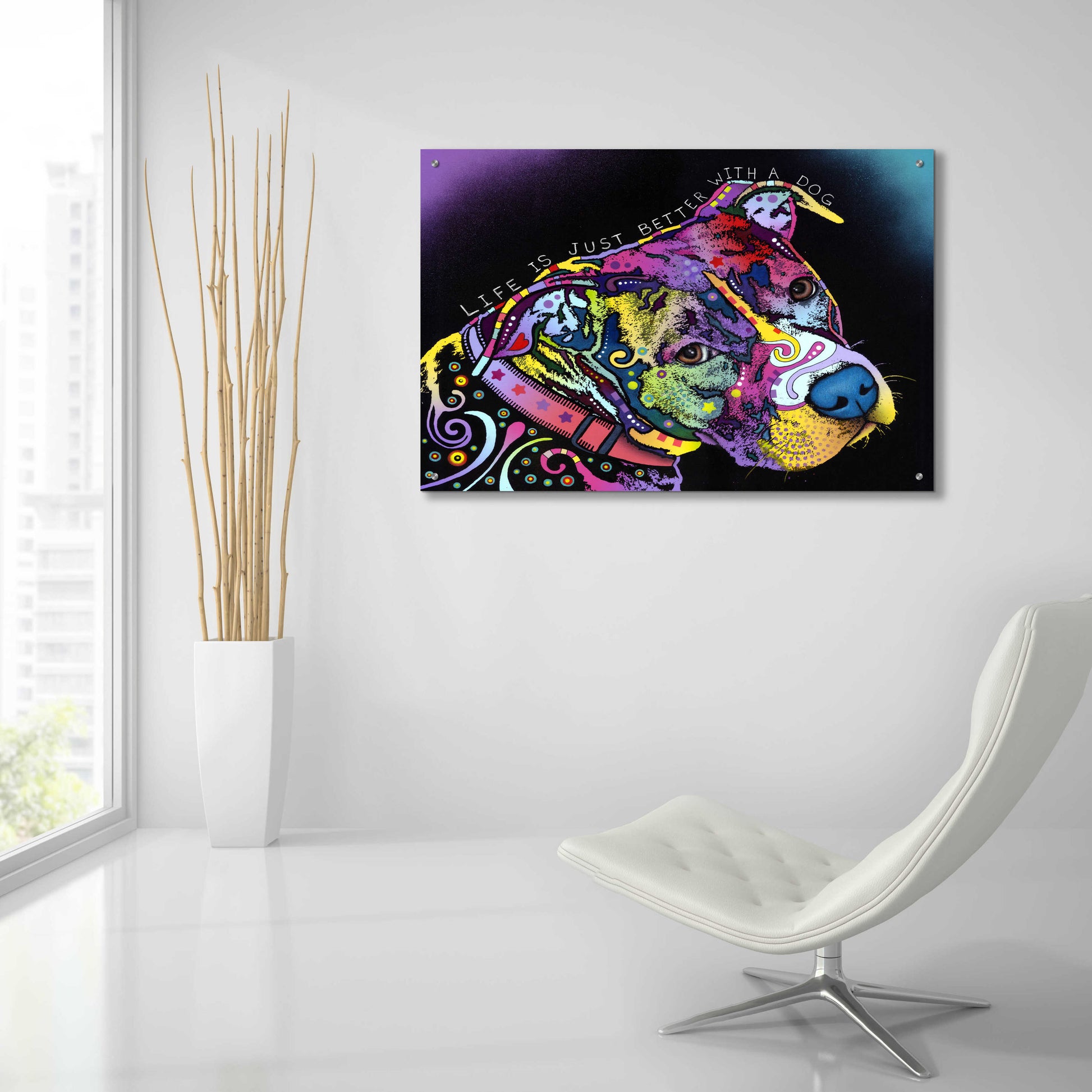 Epic Art 'Life Is Just Better' by Dean Russo, Acrylic Glass Wall Art,36x24