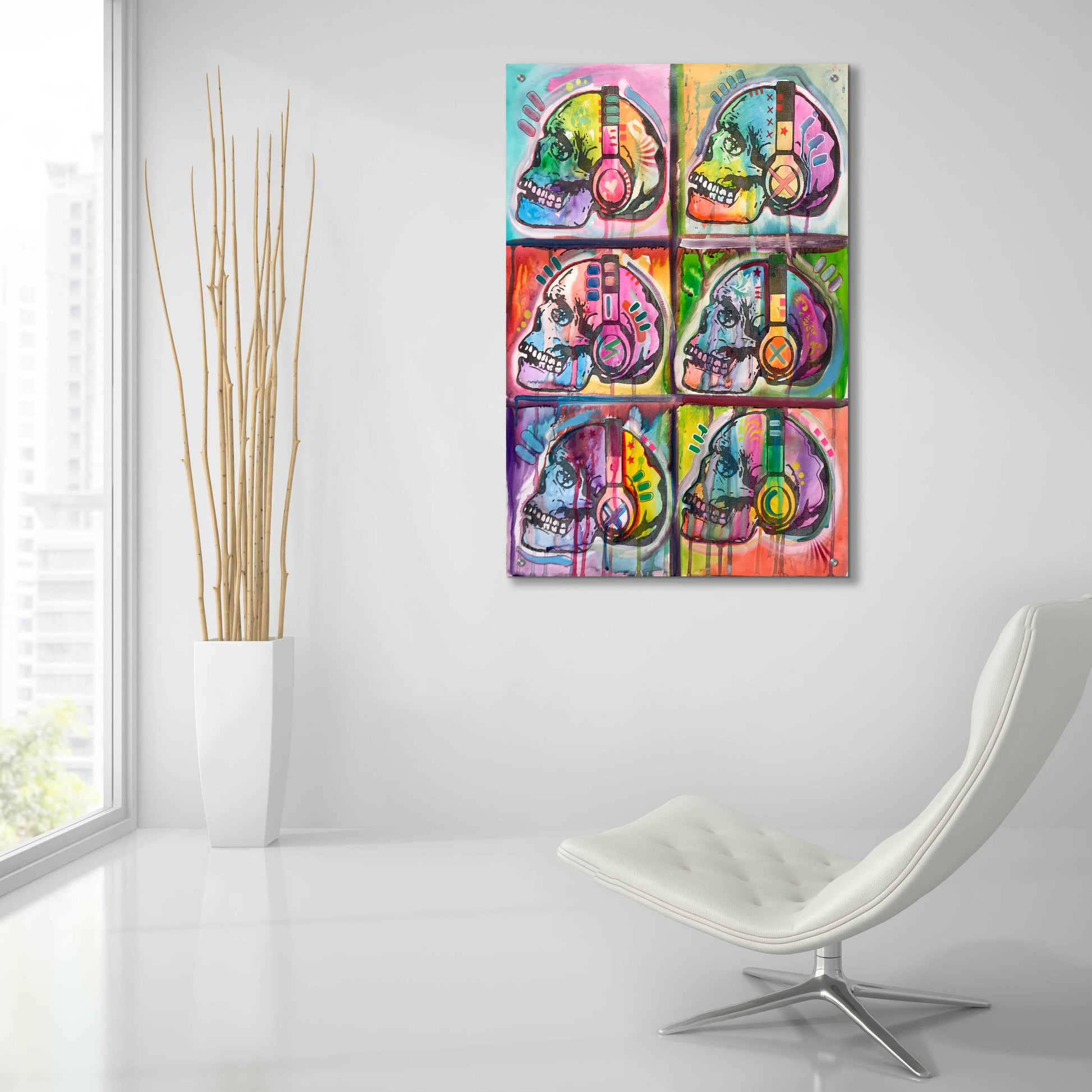 Epic Art 'Live Music 6UP' by Dean Russo, Acrylic Glass Wall Art,24x36