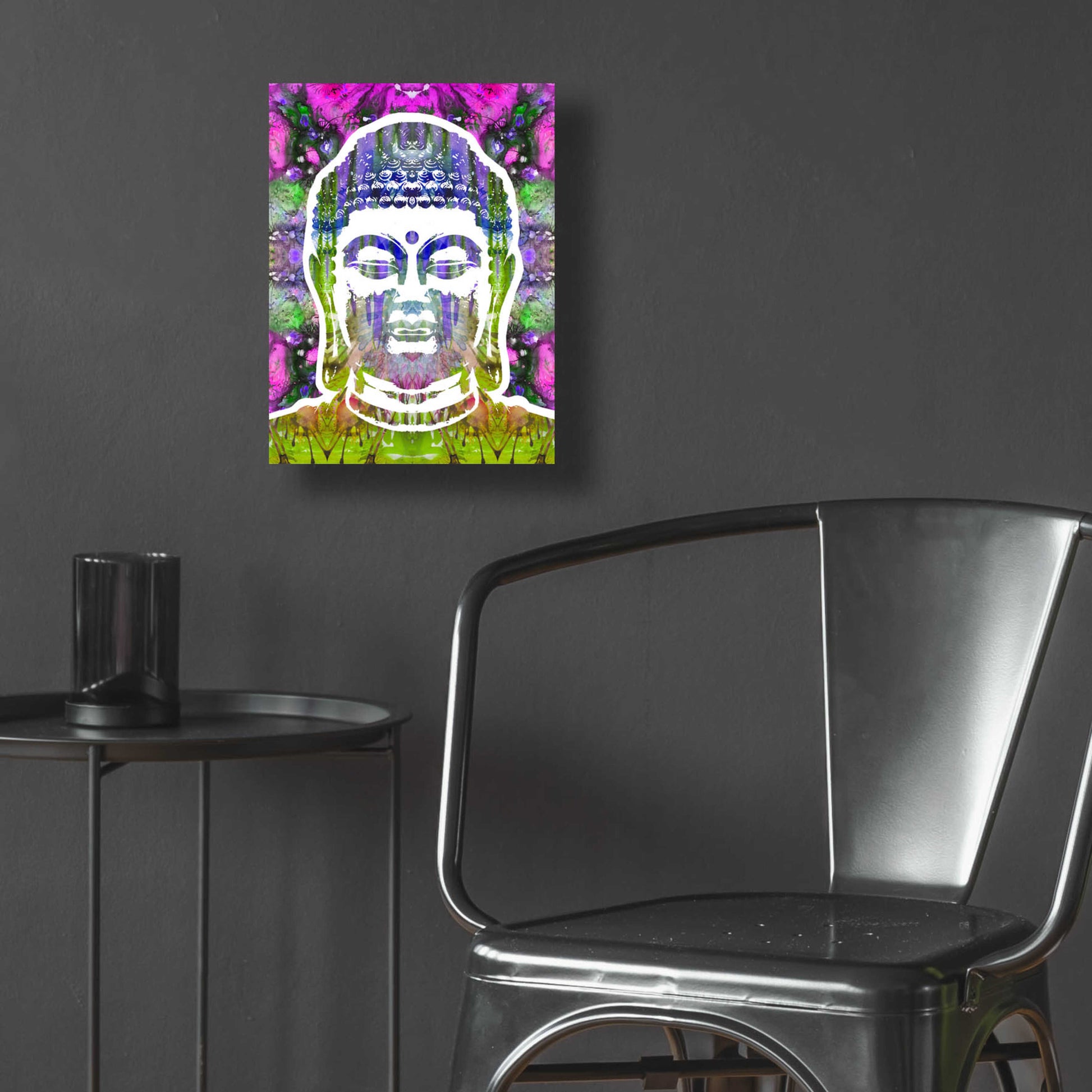 Epic Art 'Buddha' by Dean Russo, Acrylic Glass Wall Art,12x16