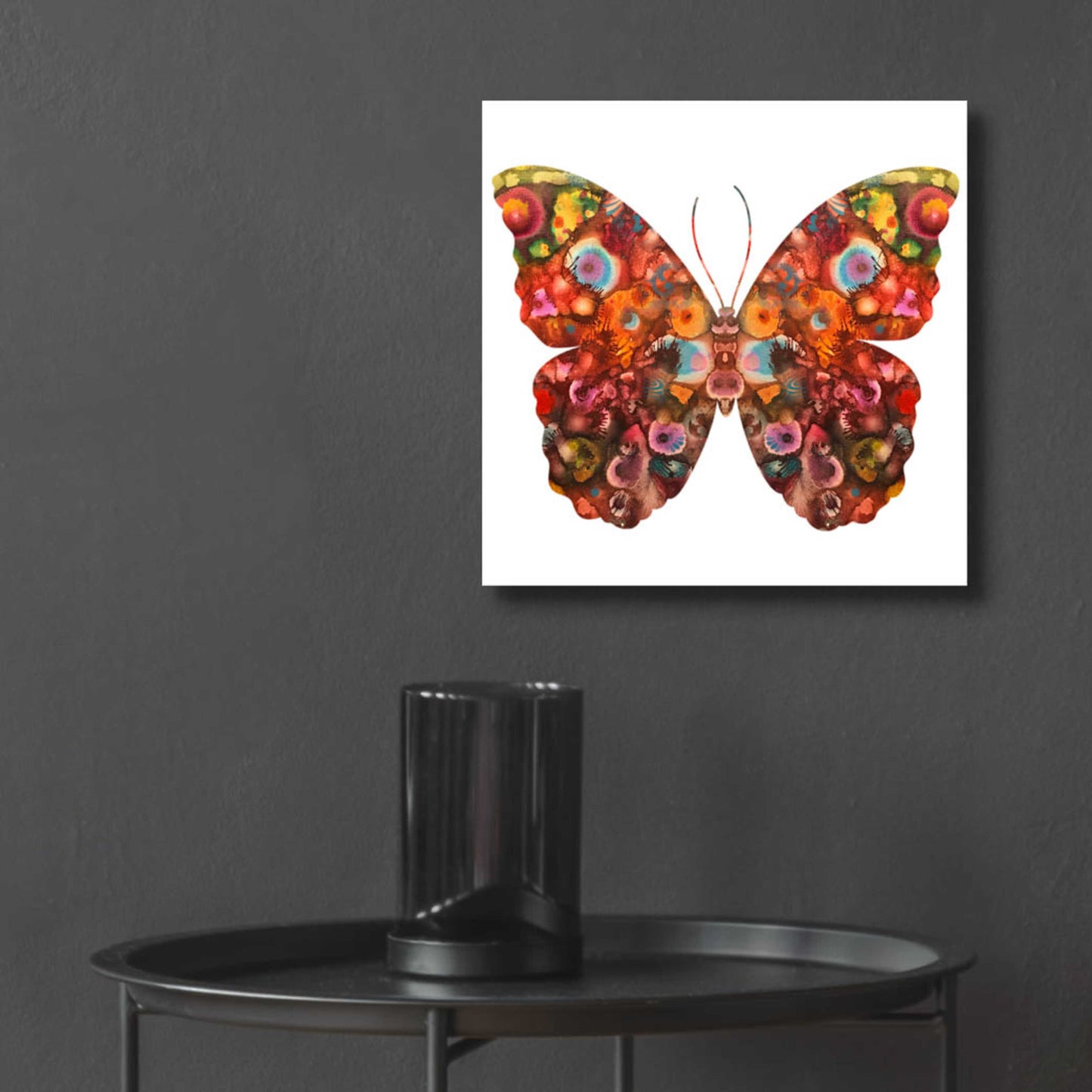 Epic Art 'Kamasi Butterfly' by Dean Russo, Acrylic Glass Wall Art,12x12