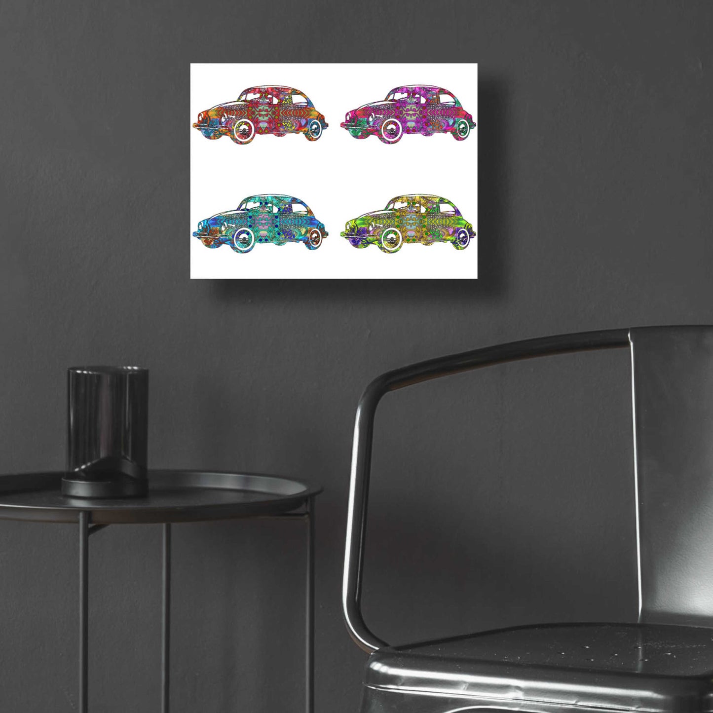 Epic Art '4 Vw's' by Dean Russo, Acrylic Glass Wall Art,16x12