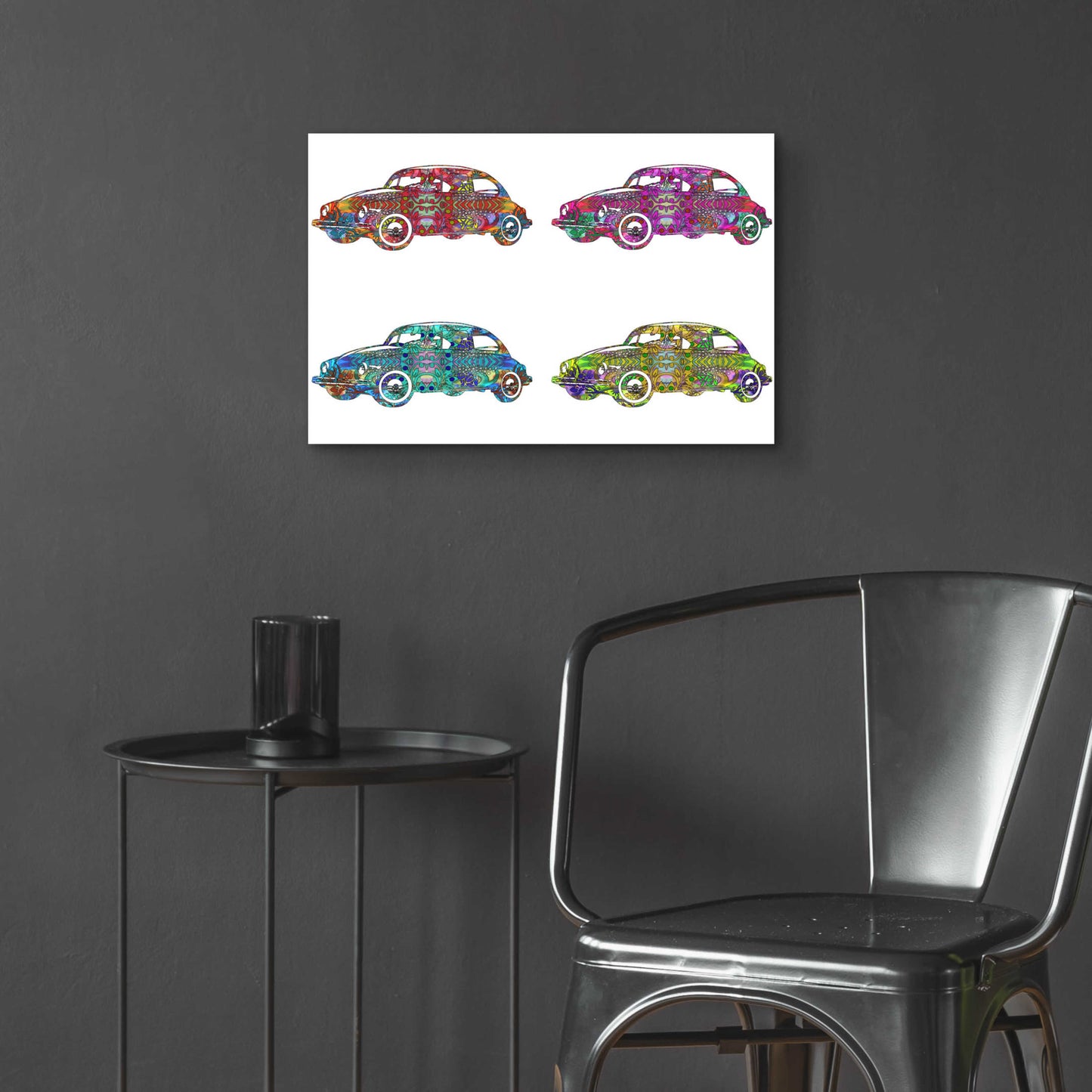 Epic Art '4 Vw's' by Dean Russo, Acrylic Glass Wall Art,24x16