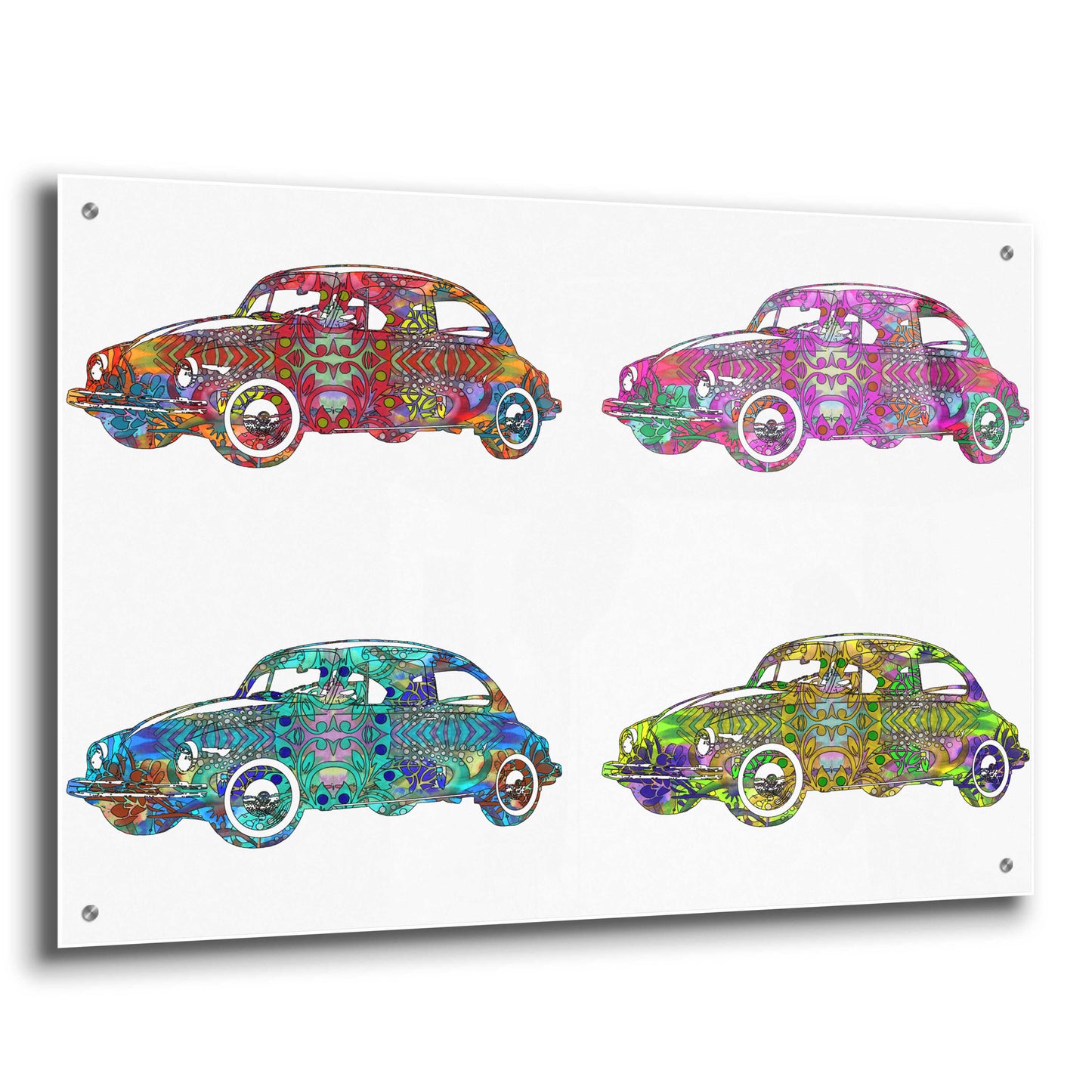 Epic Art '4 Vw's' by Dean Russo, Acrylic Glass Wall Art,36x24