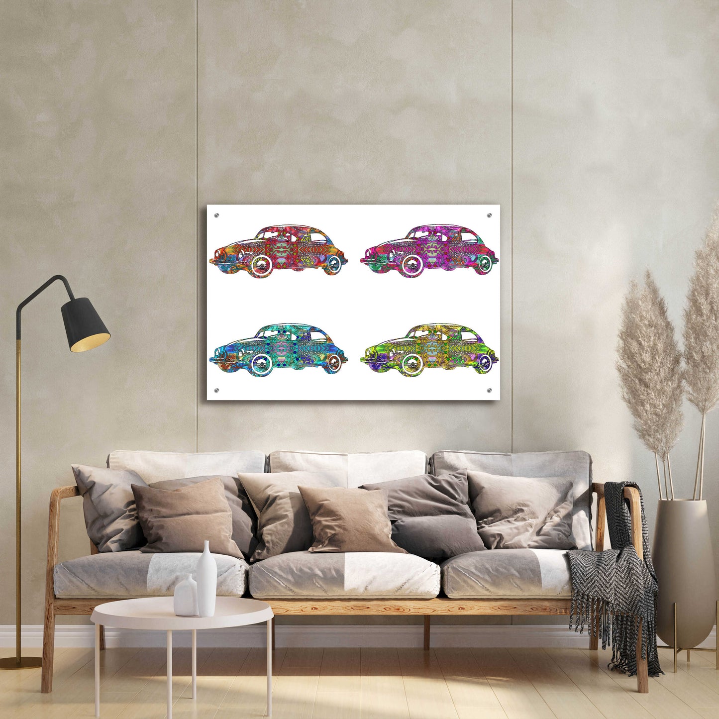 Epic Art '4 Vw's' by Dean Russo, Acrylic Glass Wall Art,36x24