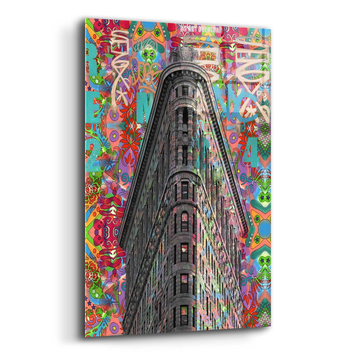 Epic Art 'Flatiron' by Dean Russo, Acrylic Glass Wall Art,16x24