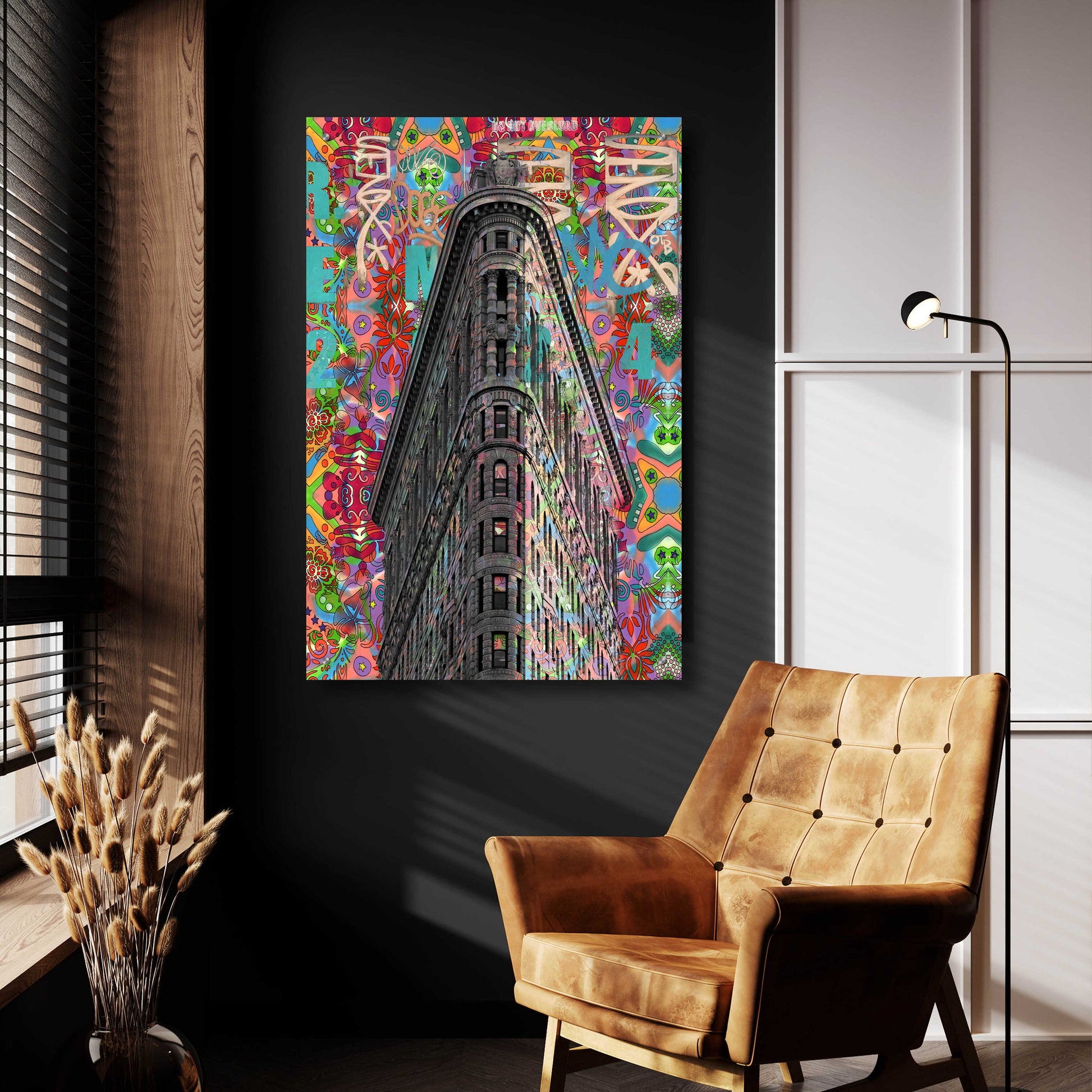 Epic Art 'Flatiron' by Dean Russo, Acrylic Glass Wall Art,24x36