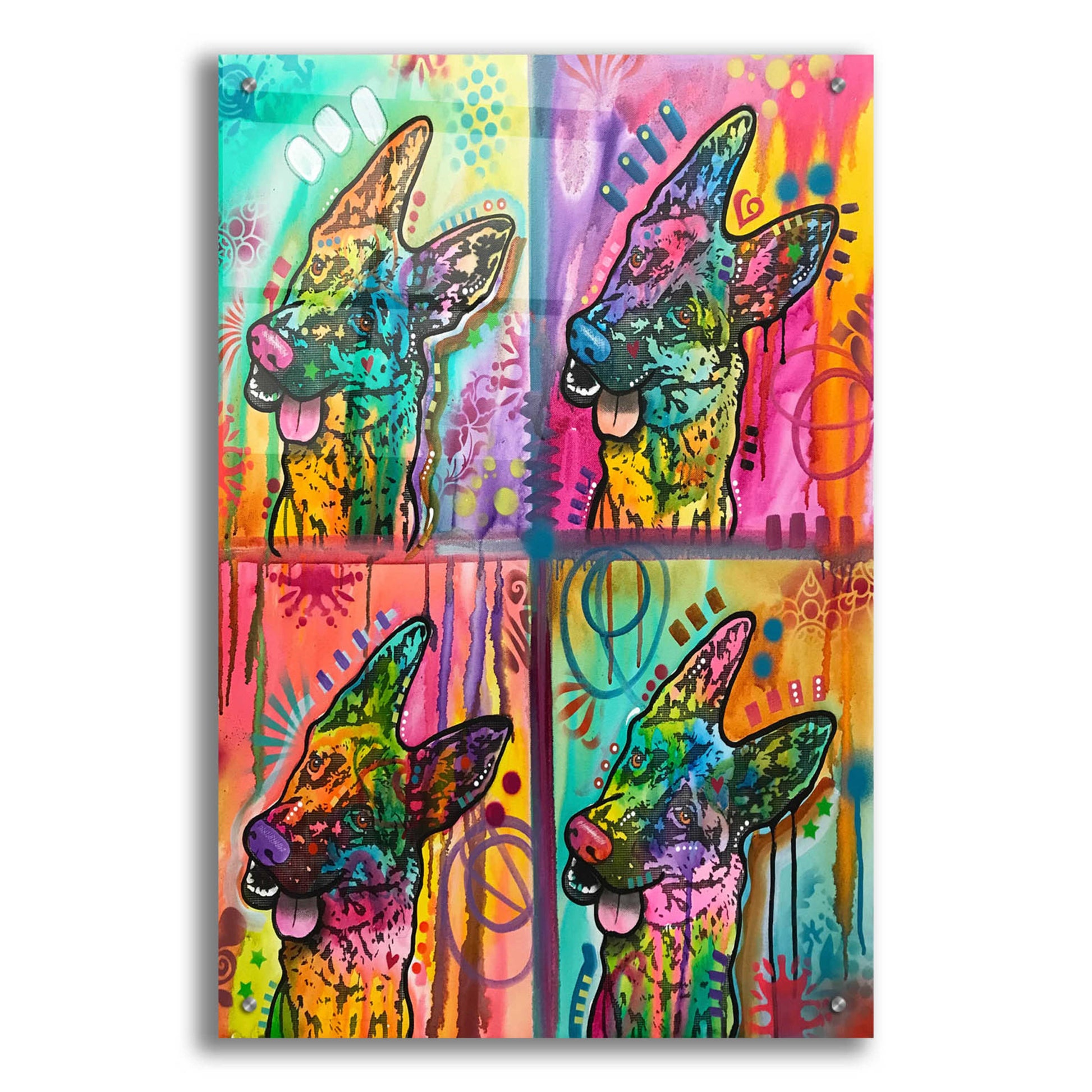 Epic Art '4 Shepherds' by Dean Russo, Acrylic Glass Wall Art,24x36