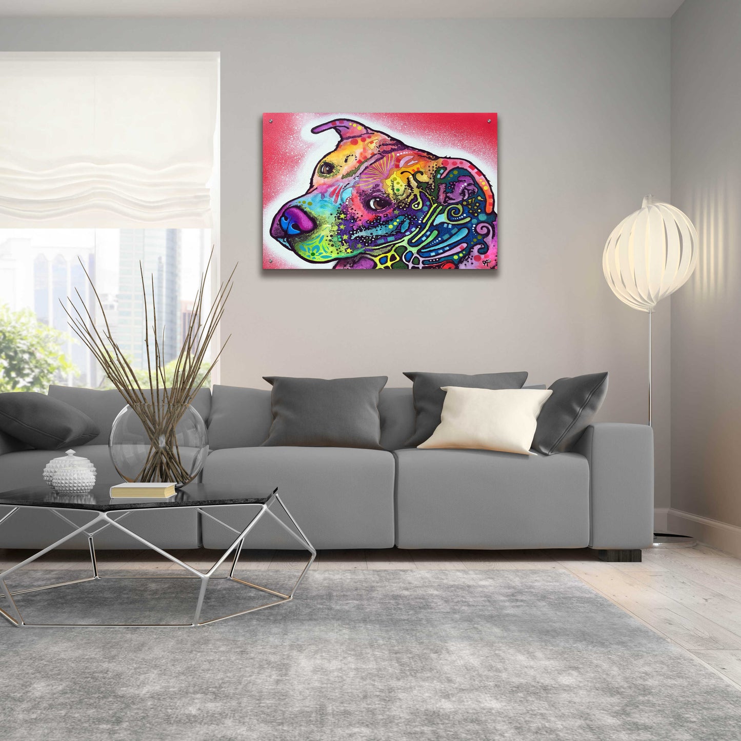 Epic Art 'How I See It' by Dean Russo, Acrylic Glass Wall Art,36x24