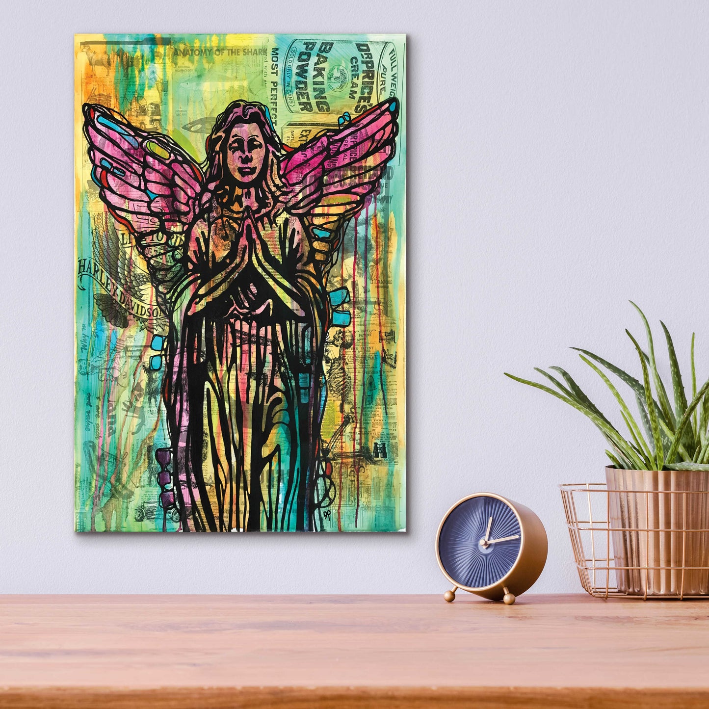 Epic Art 'Most Perfect Angel' by Dean Russo, Acrylic Glass Wall Art,12x16