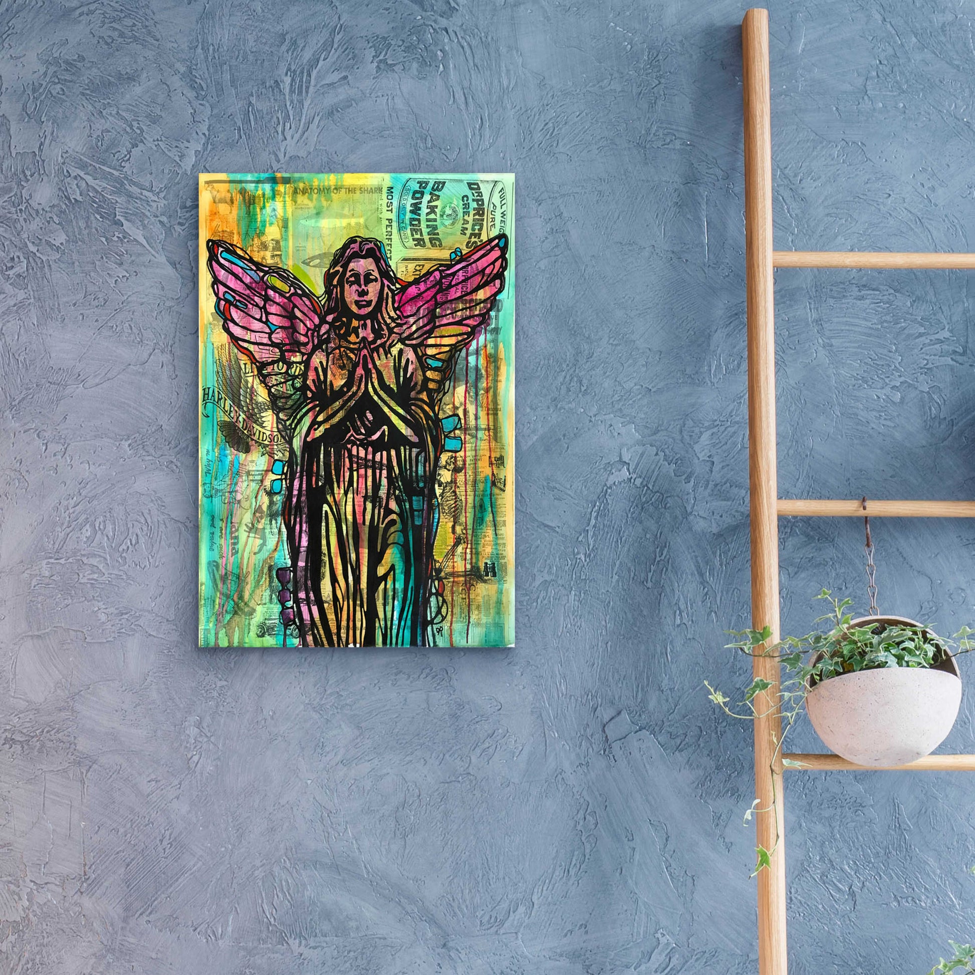 Epic Art 'Most Perfect Angel' by Dean Russo, Acrylic Glass Wall Art,16x24
