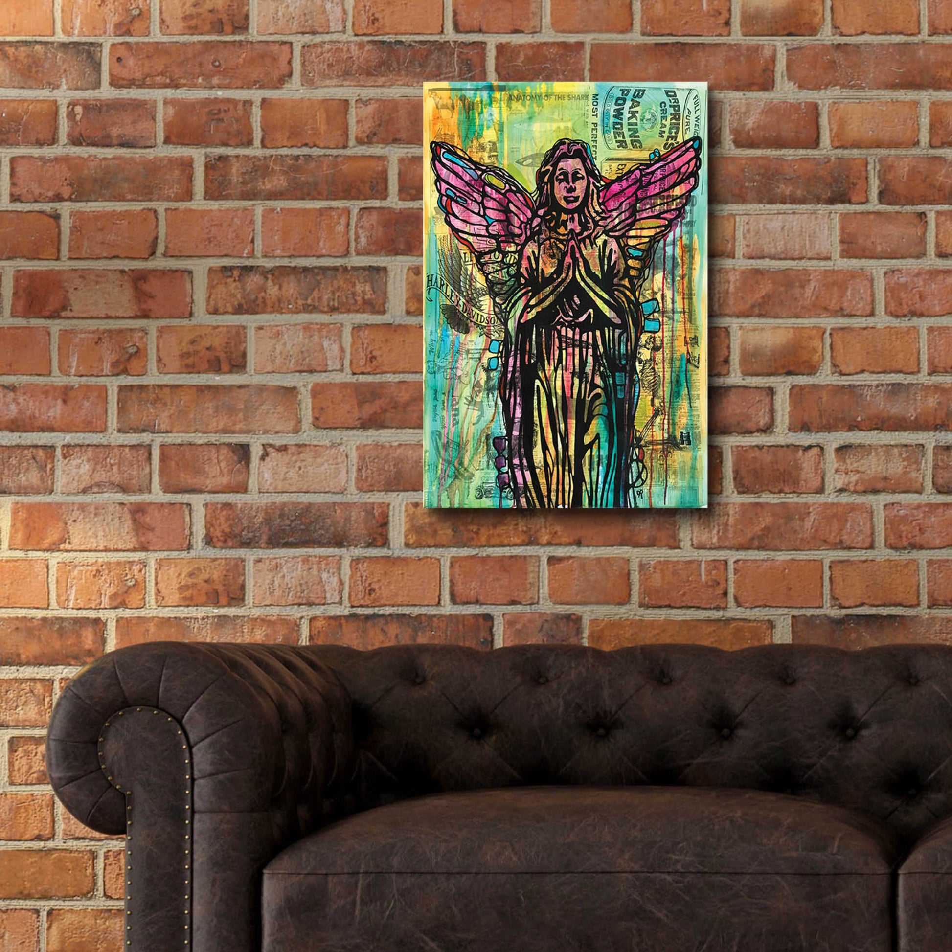 Epic Art 'Most Perfect Angel' by Dean Russo, Acrylic Glass Wall Art,16x24