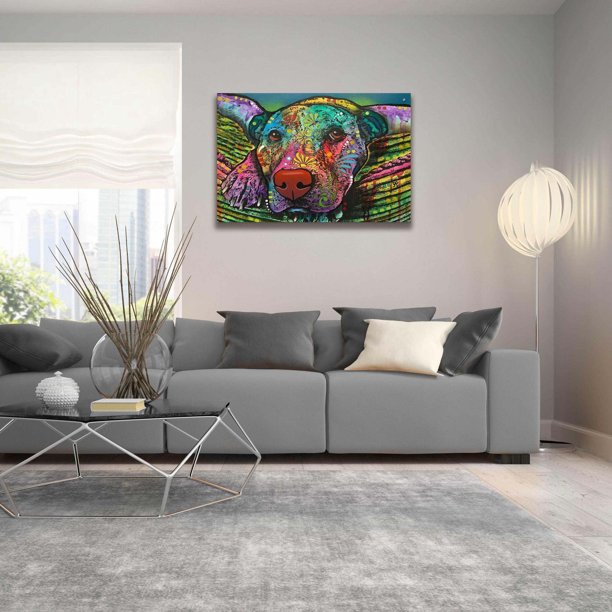 Epic Art 'Safe and Sound' by Dean Russo, Acrylic Glass Wall Art,36x24